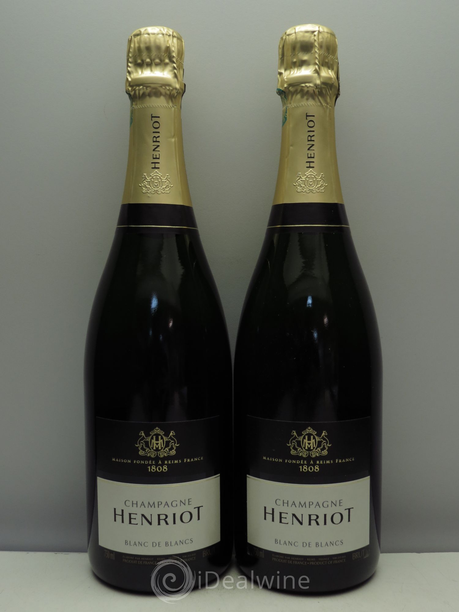 Blanc de Blancs Henriot - Lot de 2 bouteilles - 0