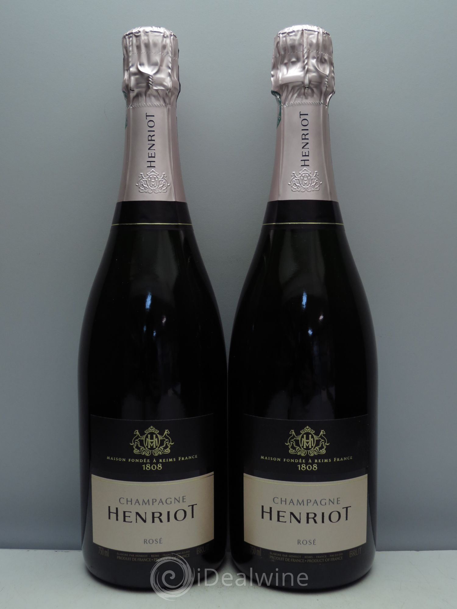 Rosé Brut Henriot - Lot de 2 bouteilles - 0