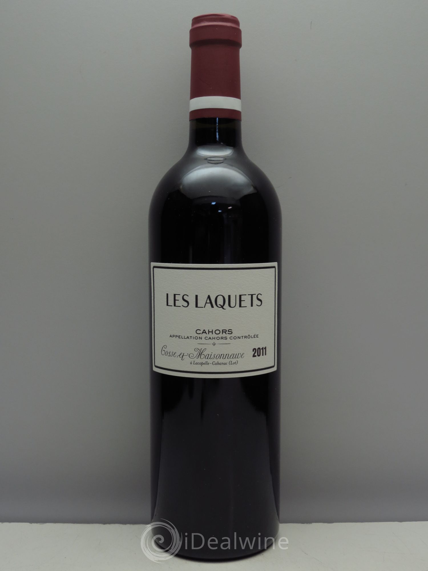 Cahors Les Laquets - Cosse et Maisonneuve 2011 - Posten von 1 Flasche - 0