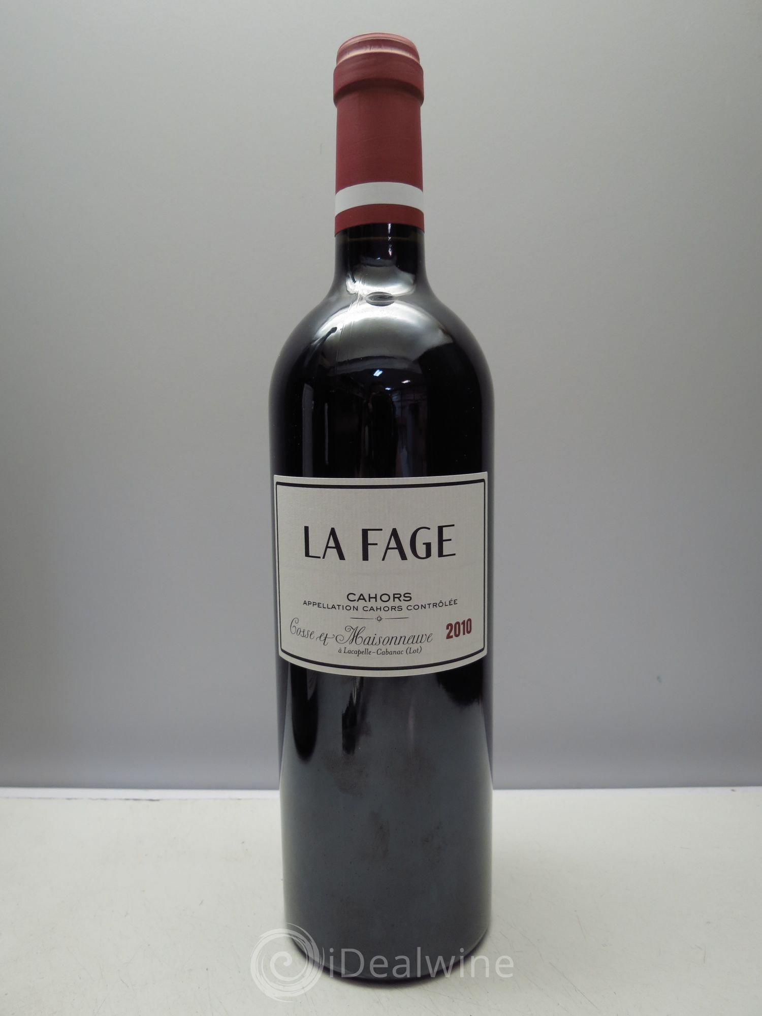 Cahors La Fage - Cosse et Maisonneuve 2010 - Posten von 1 Flasche - 0