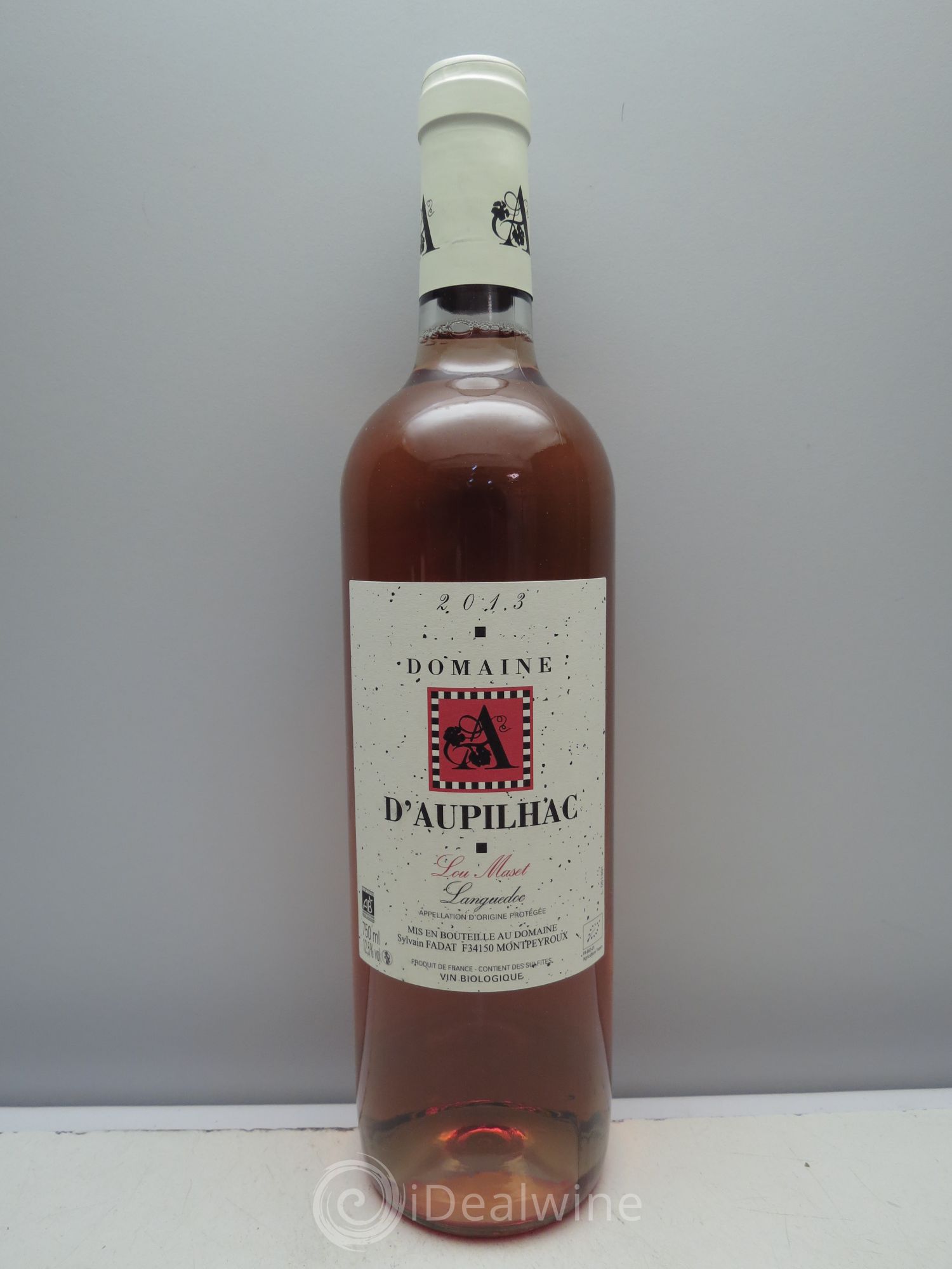 Coteaux du Languedoc Aupilhac (Domaine d') Lou Maset Sylvain Fadat 2013 - Lot de 1 bouteille - 0
