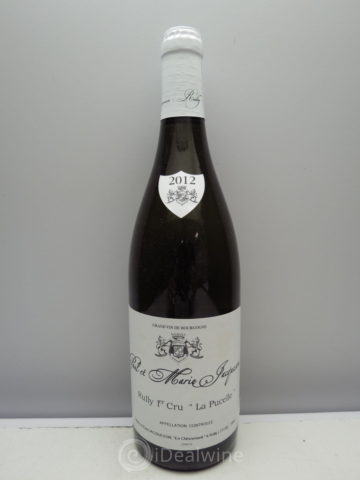 Rully 1er Cru La Pucelle Paul & Marie Jacqueson 2012 - Lot of 1 bottle - 0