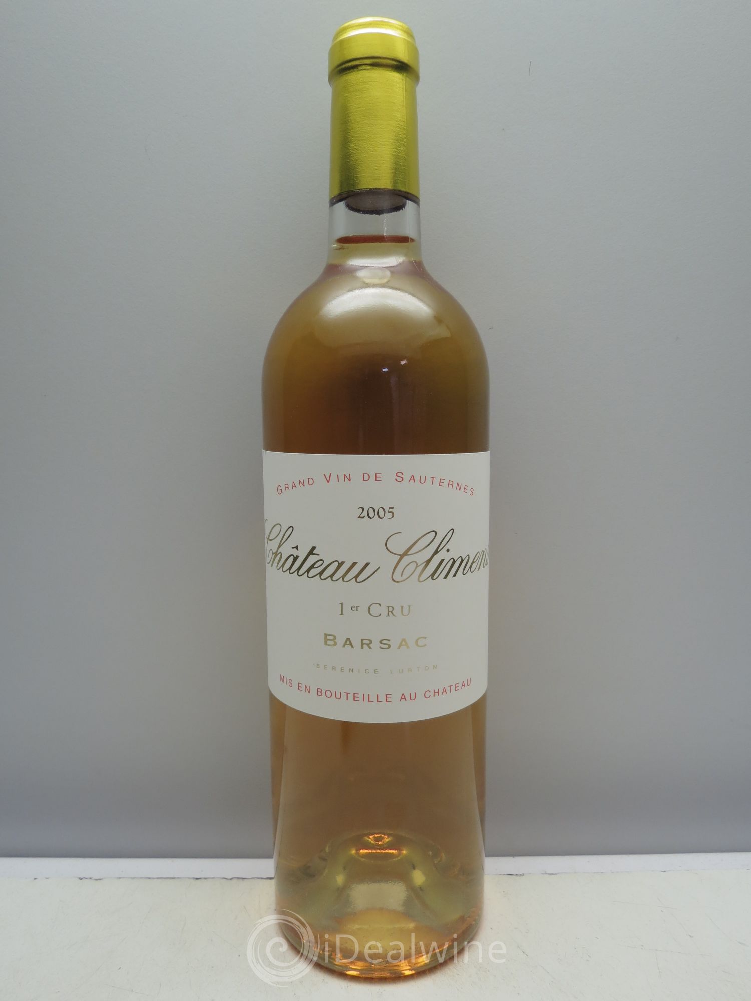 Château Climens 1er Grand Cru Classé 2005 - Lotto di 1 bottiglia - 0