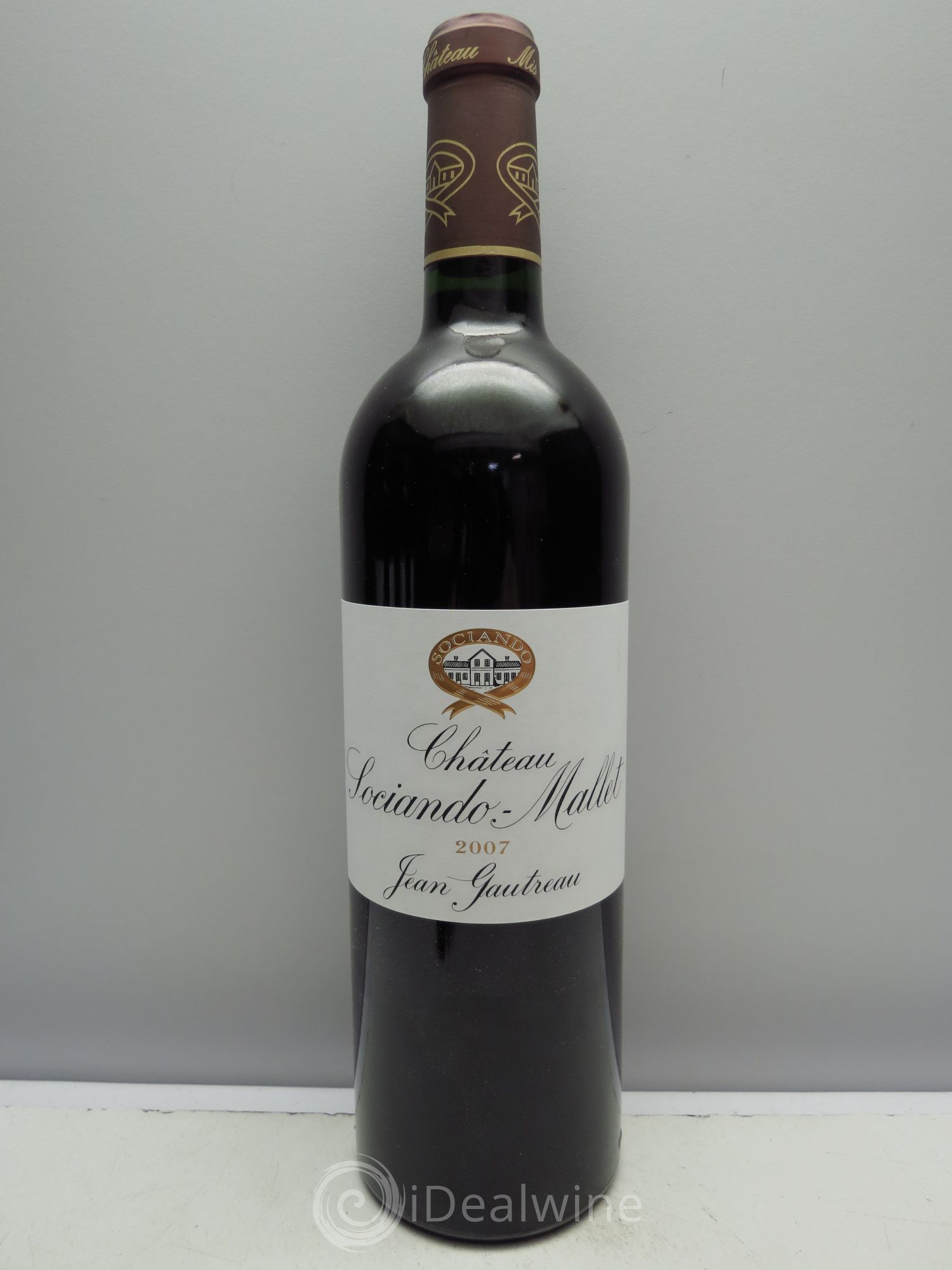 Château Sociando Mallet 2007 - Lot de 1 bouteille - 0