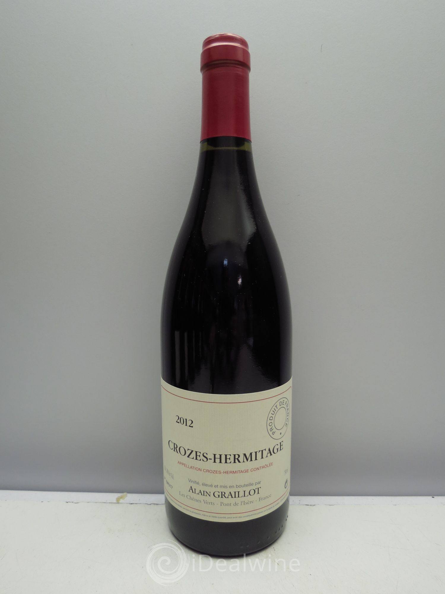 Crozes-Hermitage Domaine Graillot 2012 - Lot de 1 bouteille - 0
