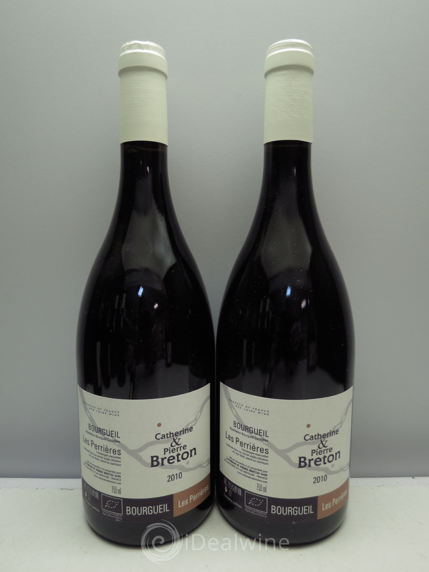 Bourgueil Les Perrieres Catherine & Pierre Breton 2010 - Posten von 2 Flaschen - 0