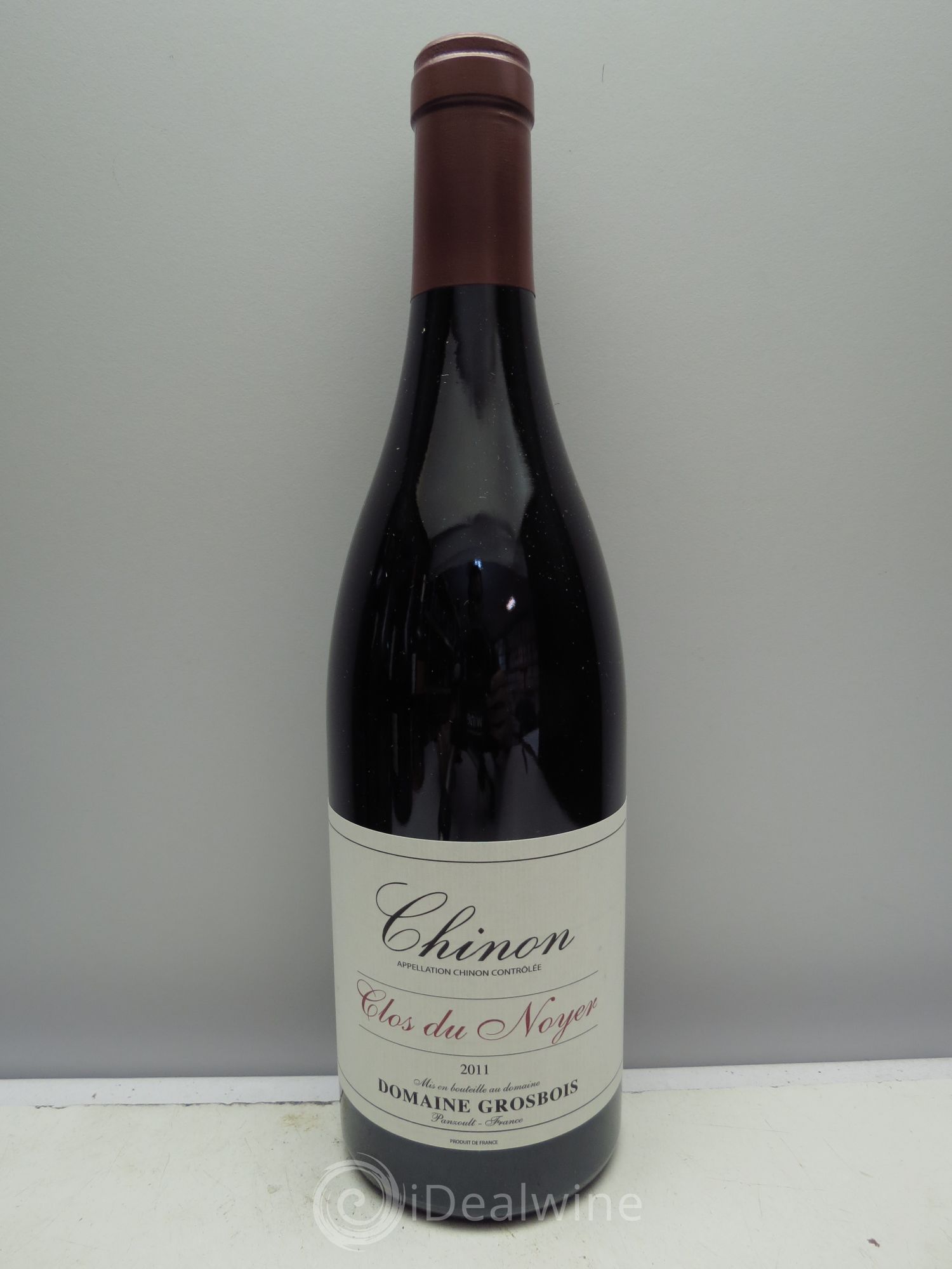 Chinon Clos Du Noyer Domaine Grosbois 2011 - Posten von 1 Flasche - 0