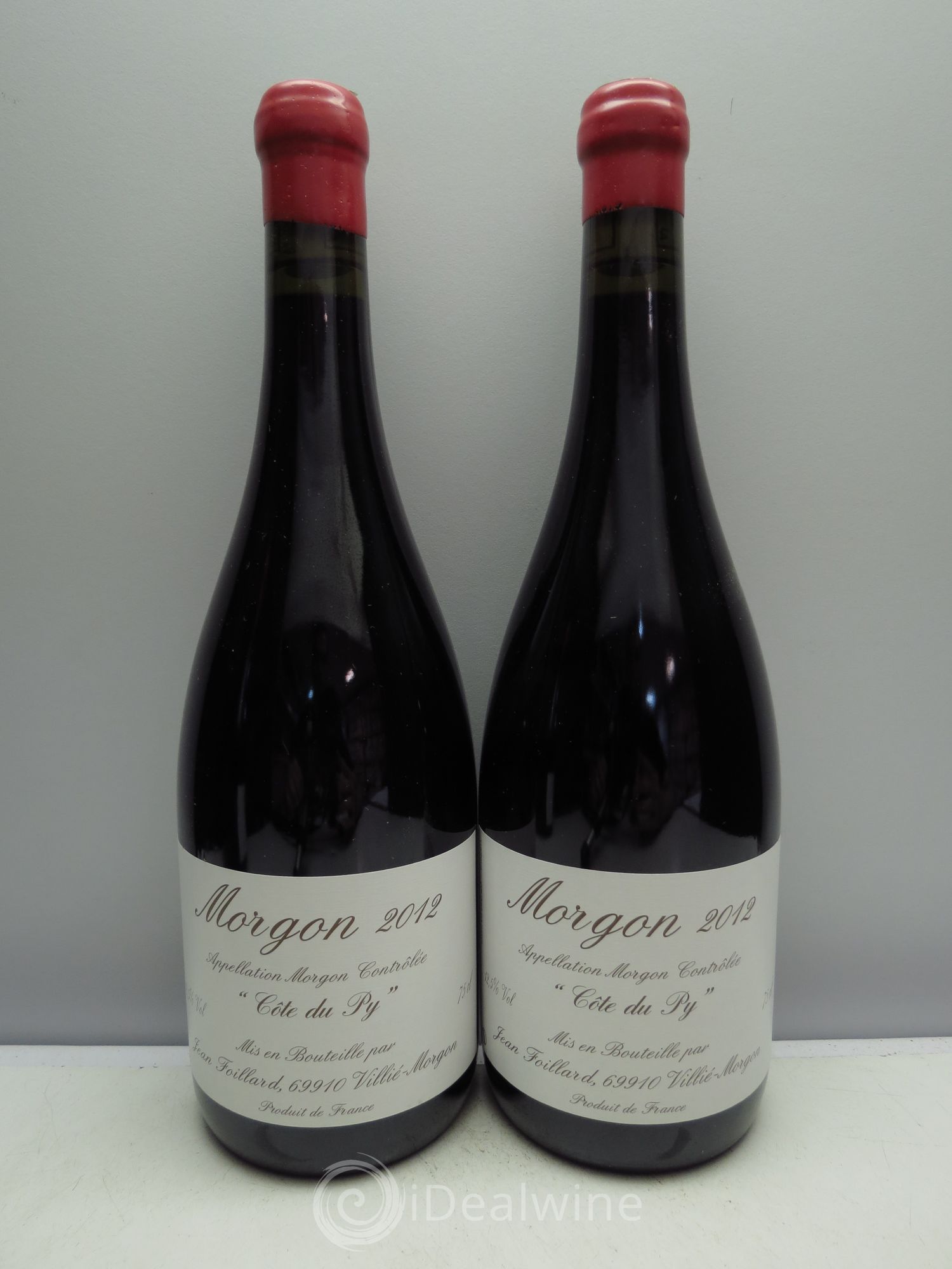 Morgon Côte du Py Jean Foillard 2012 - Lot de 2 bouteilles - 0