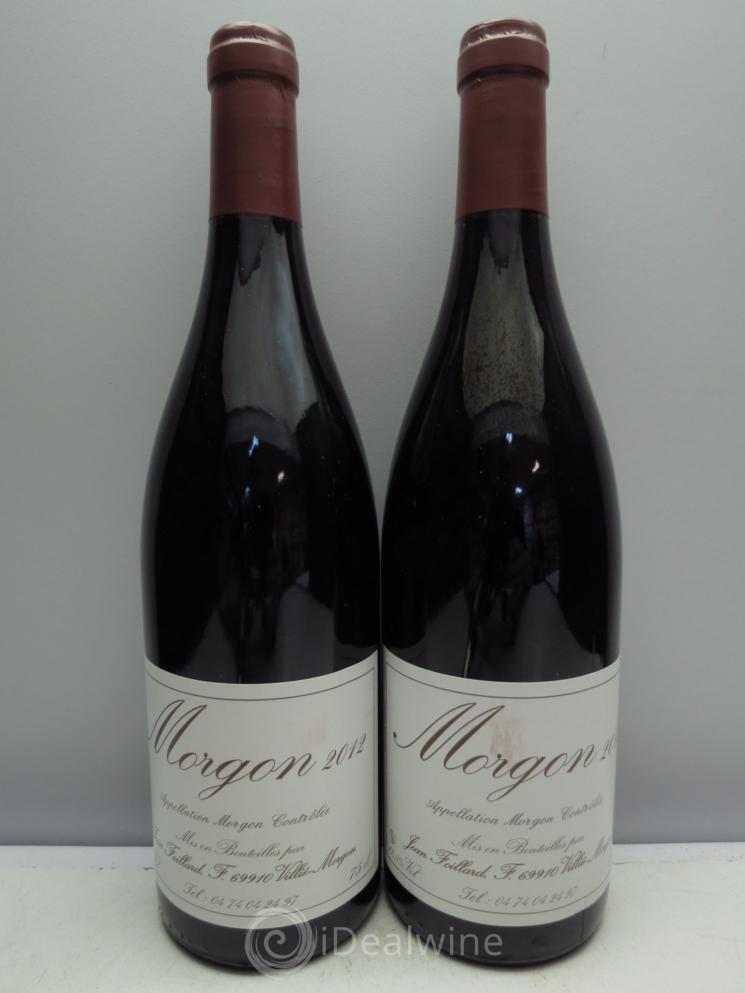 Morgon Jean Foillard 2012 - Lot de 2 bouteilles - 0