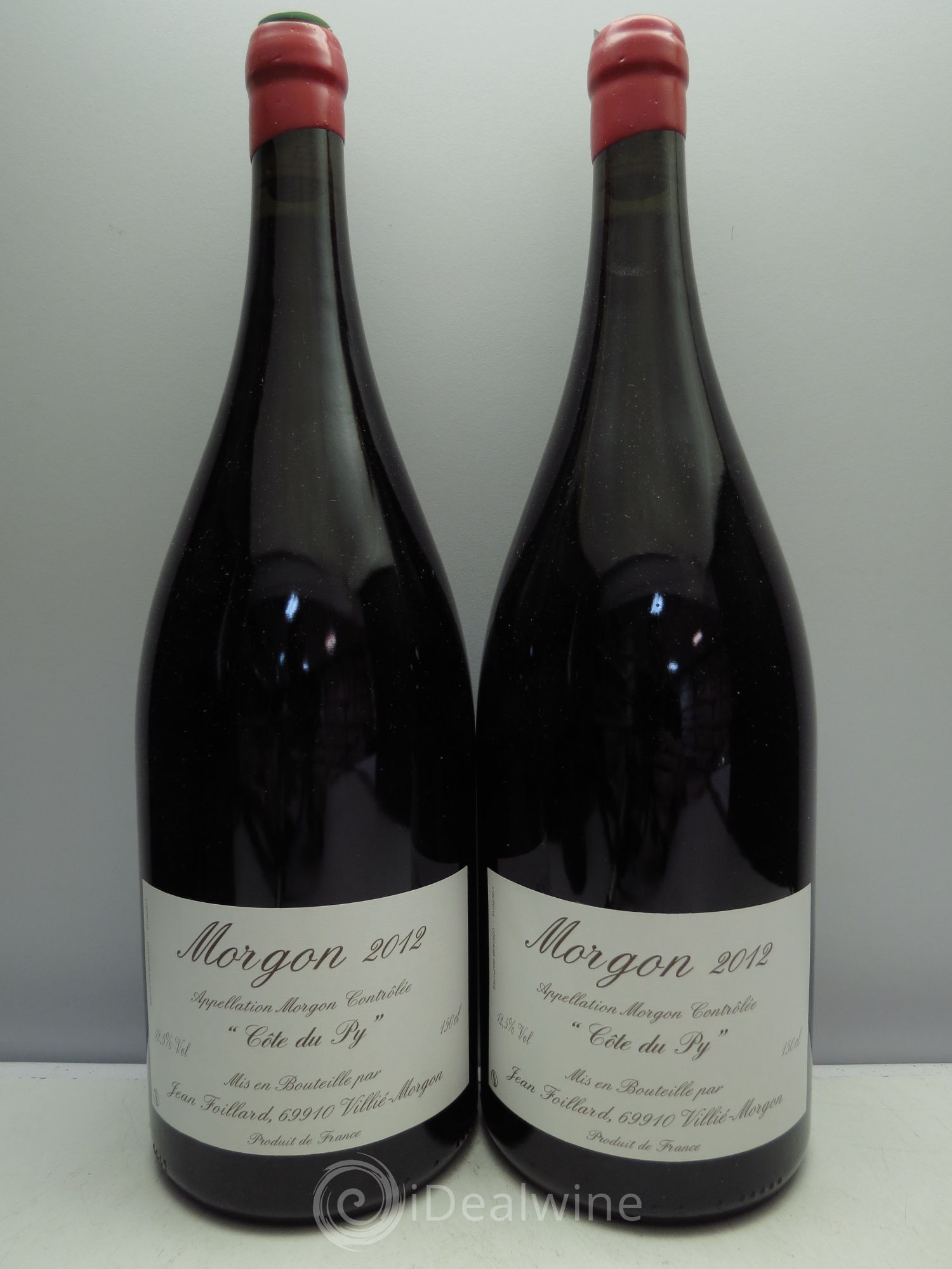 Morgon Côte du Py Jean Foillard 2012 - Lot de 2 magnums - 0