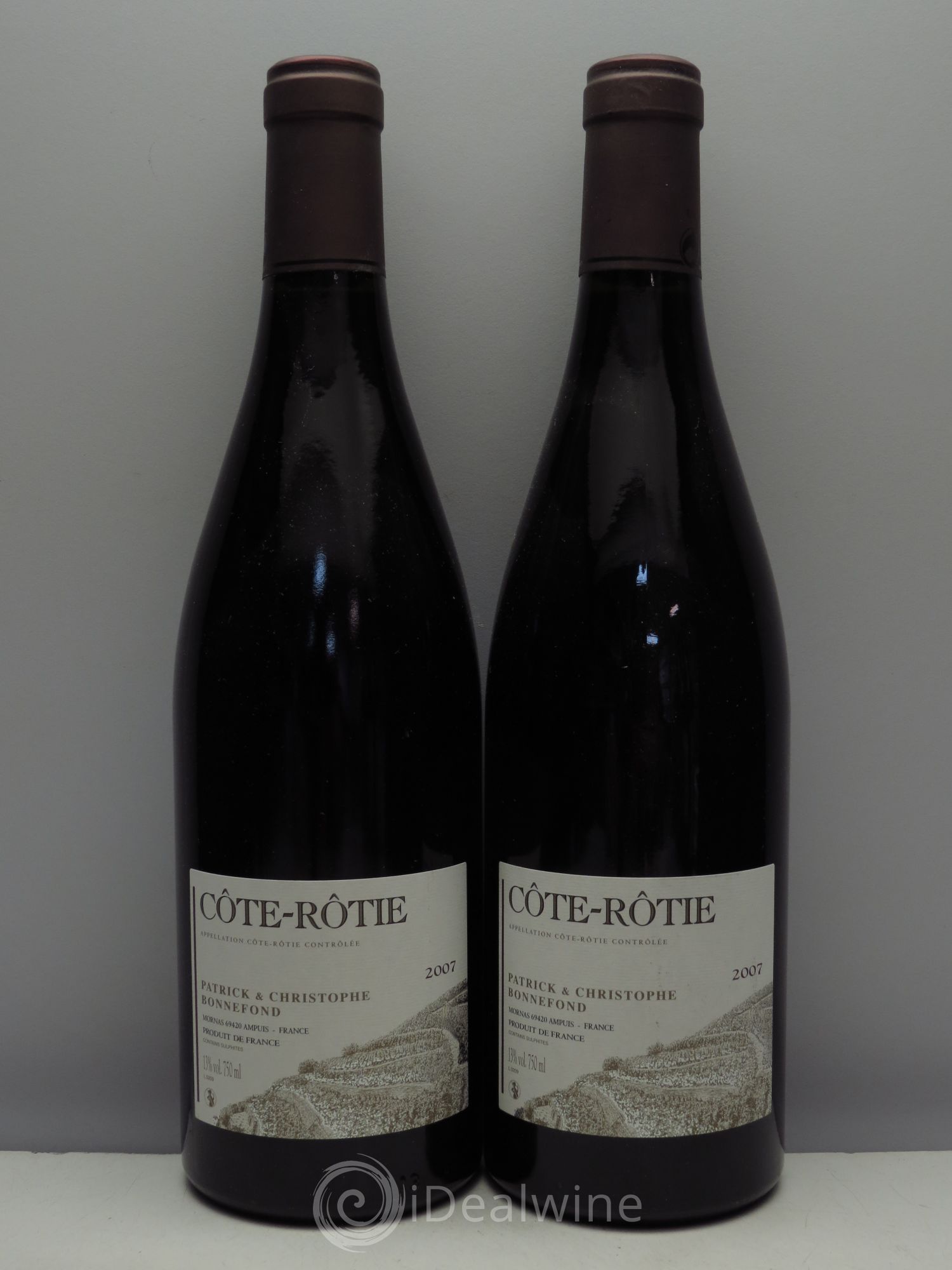 Côte-Rôtie P. Et Ch. Bonnefond 2007 - Posten von 2 Flaschen - 0