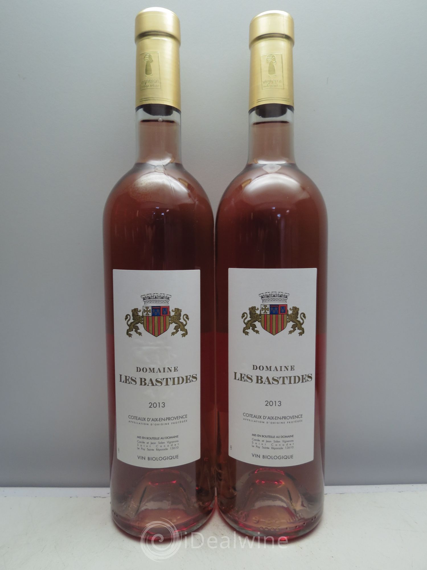 Coteaux d'Aix-en-Provence Les Bastides (Domaine) Famille Salen 2013 - Lot de 2 bouteilles - 0