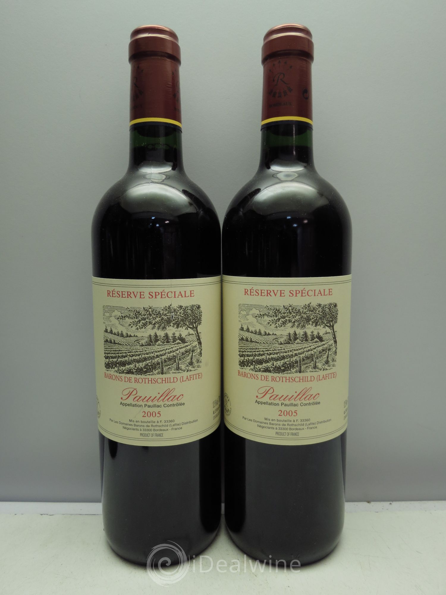 Pauillac Réserve Spéciale 2005 - Lot de 2 bouteilles - 0