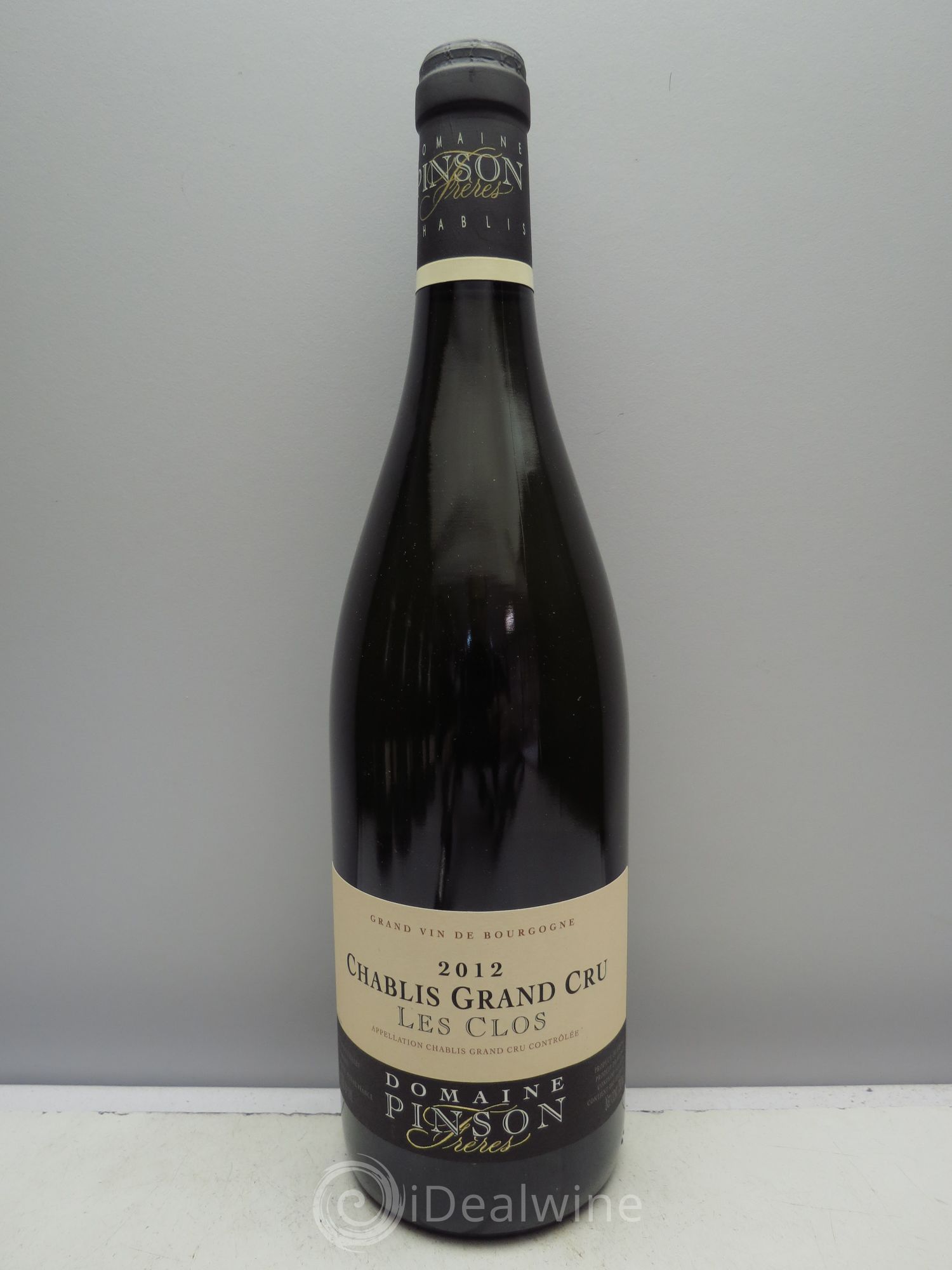 Chablis Grand Cru Les Clos Domaine Pinson Freres 2012 - Posten von 1 Flasche - 0