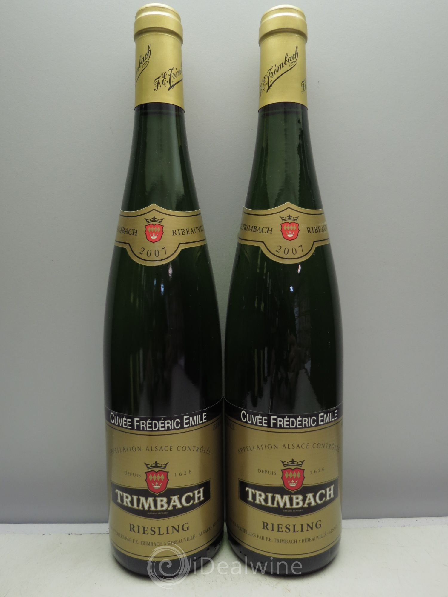 Alsace Riesling Cuvée Frédéric Emile Trimbach (Domaine) 2007 - Lot de 2 bouteilles - 0