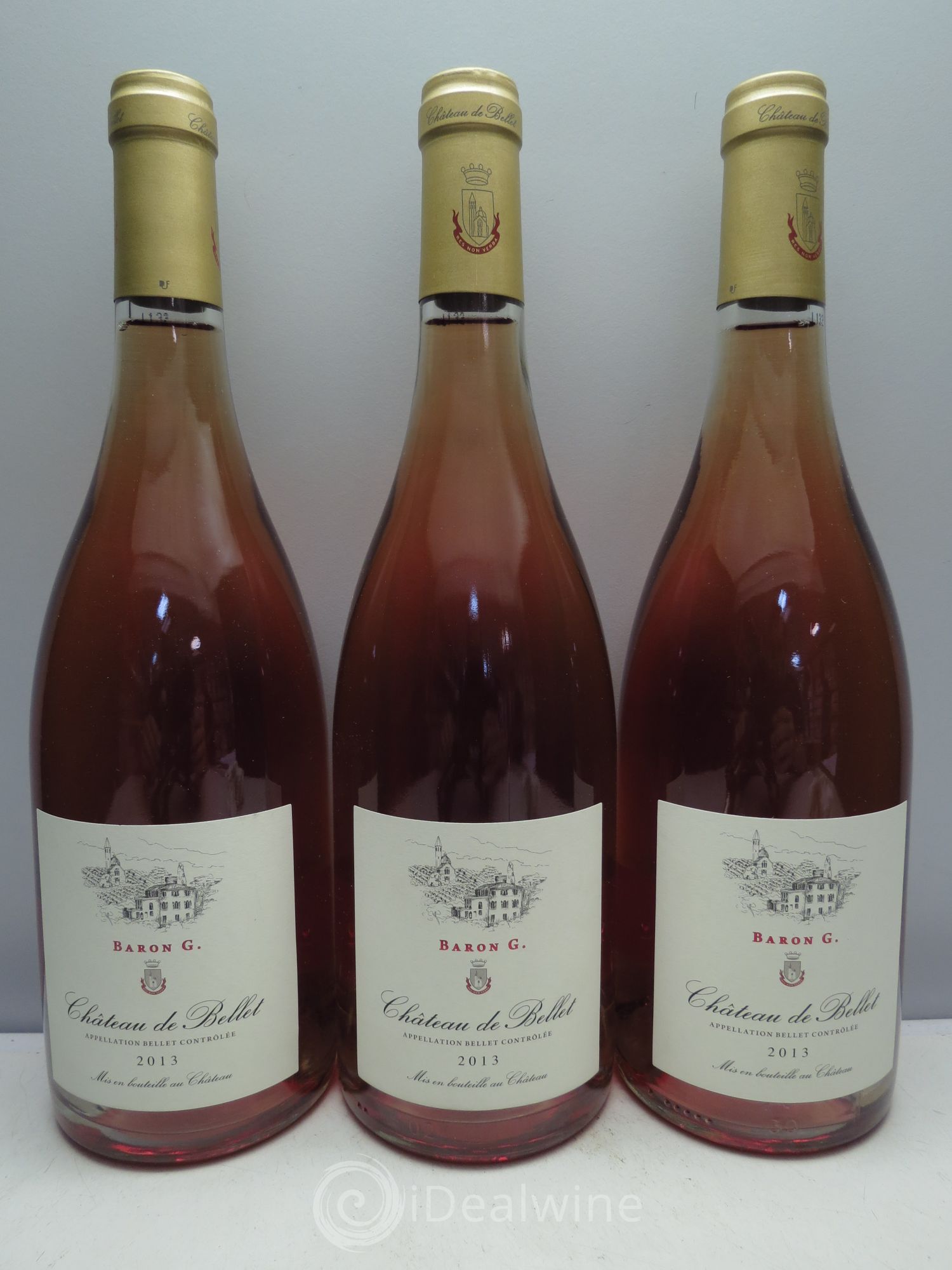 Bellet Château de Bellet Baron G 2013 - Lot de 3 bouteilles - 0