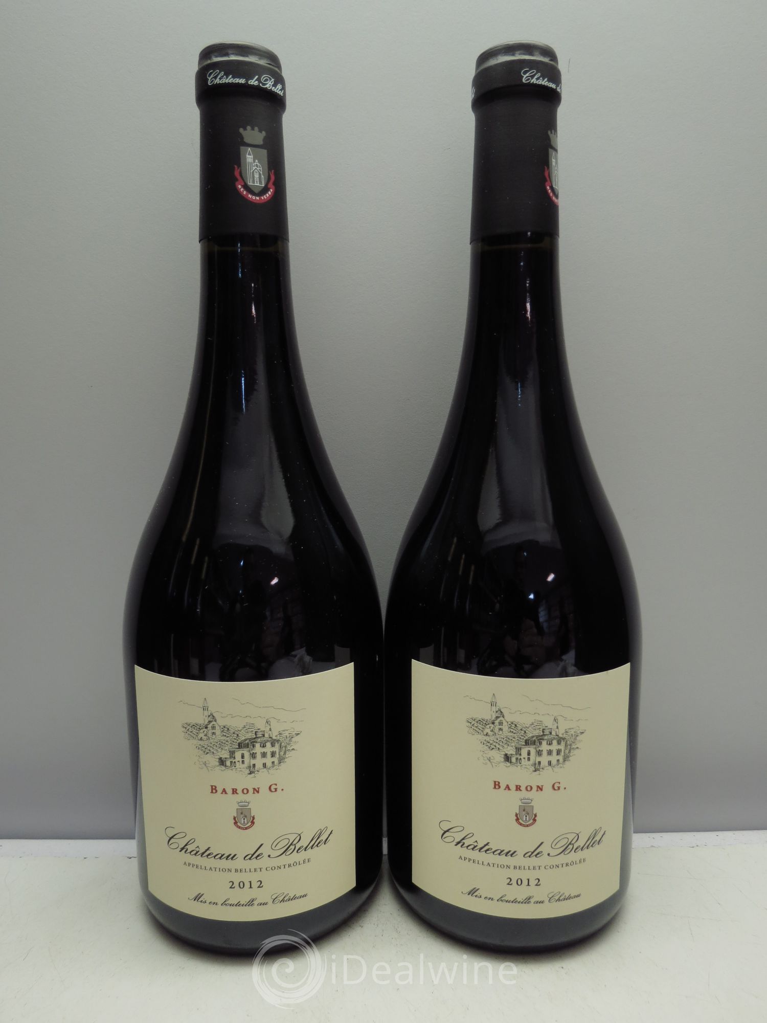 Bellet Château de Bellet Baron G 2012 - Lot de 2 bouteilles - 0