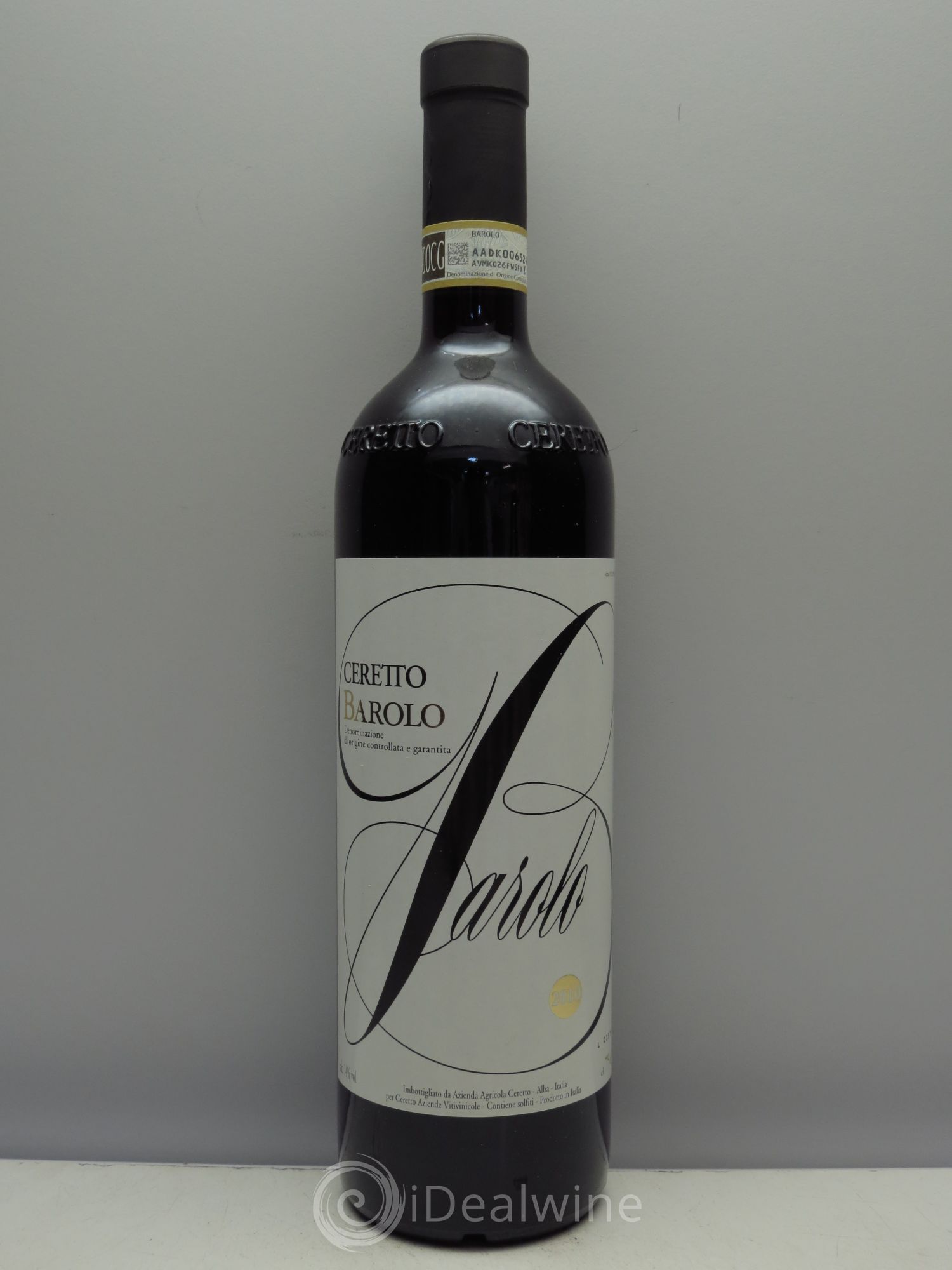Barolo Ceretto 2010 - Lot de 1 bouteille - 0
