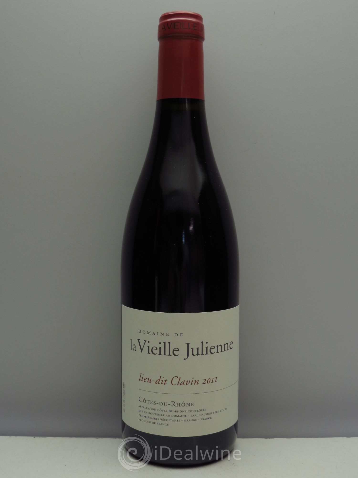 Côtes-du-Rhône Lieu Dit Clavin Domaine De La Vieille Julienne 2011 - Posten von 1 Flasche - 0