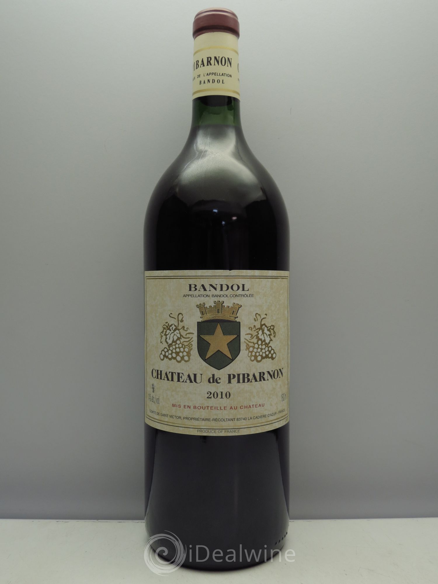 Bandol Château de Pibarnon Comte de Saint-Victor 2010 - Lot de 1 magnum - 0