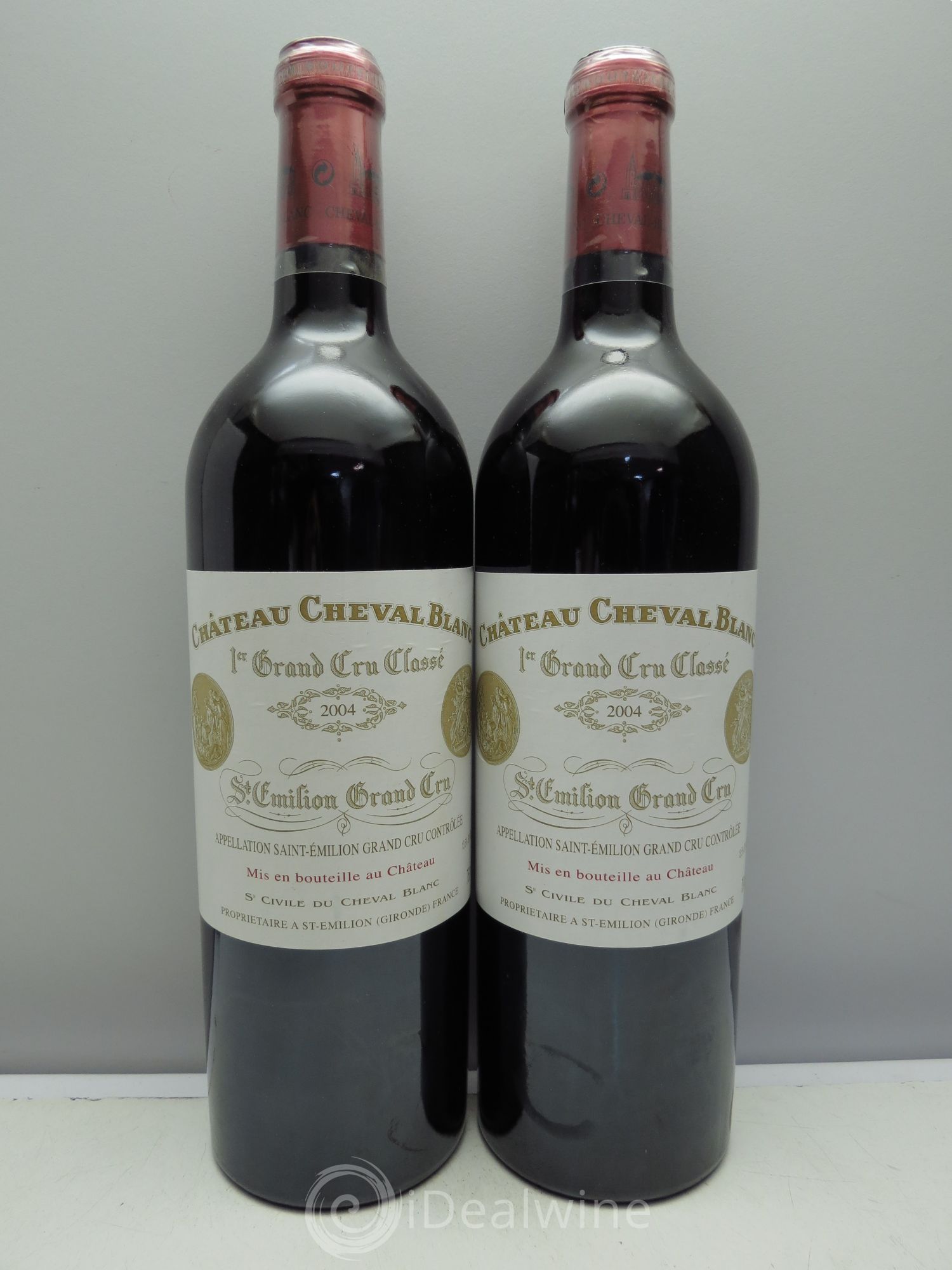 Château Cheval Blanc 1er Grand Cru Classé A 2004 - Lot de 6 bouteilles - 2