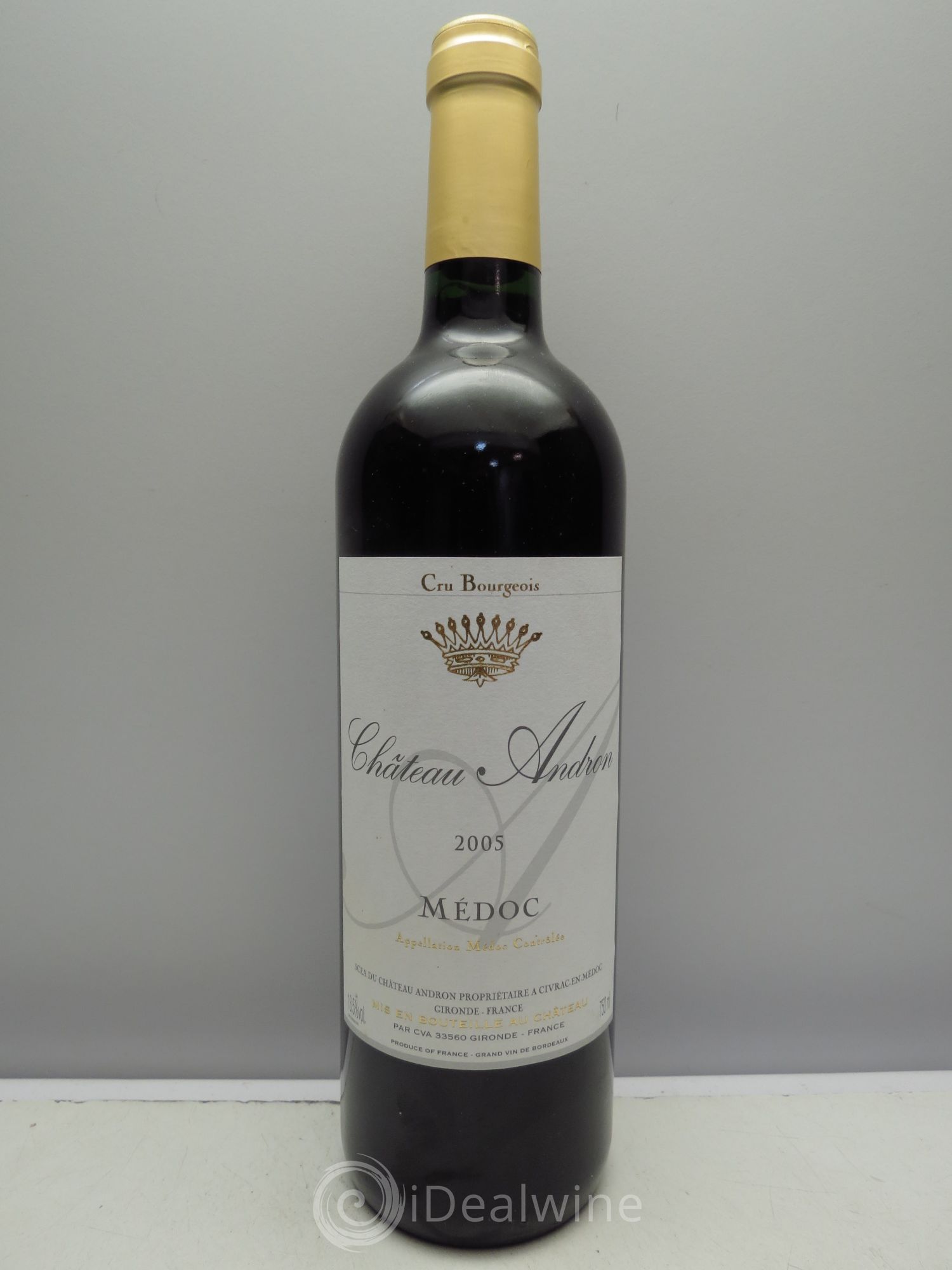 Bordeaux Château Andron Médoc 2005 - Posten von 1 Flasche - 0