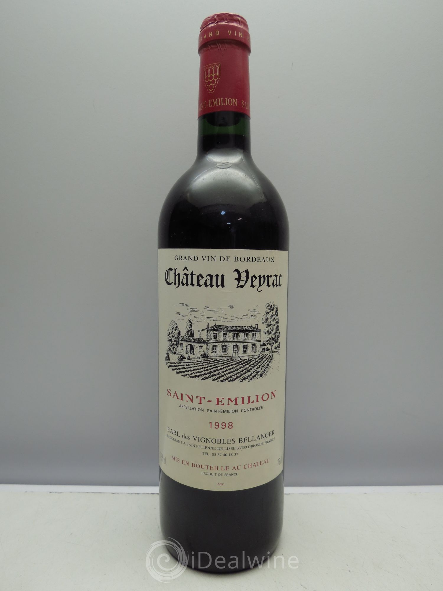 Saint-Émilion Château Veyrac 1998 - Posten von 6 Flaschen - 0