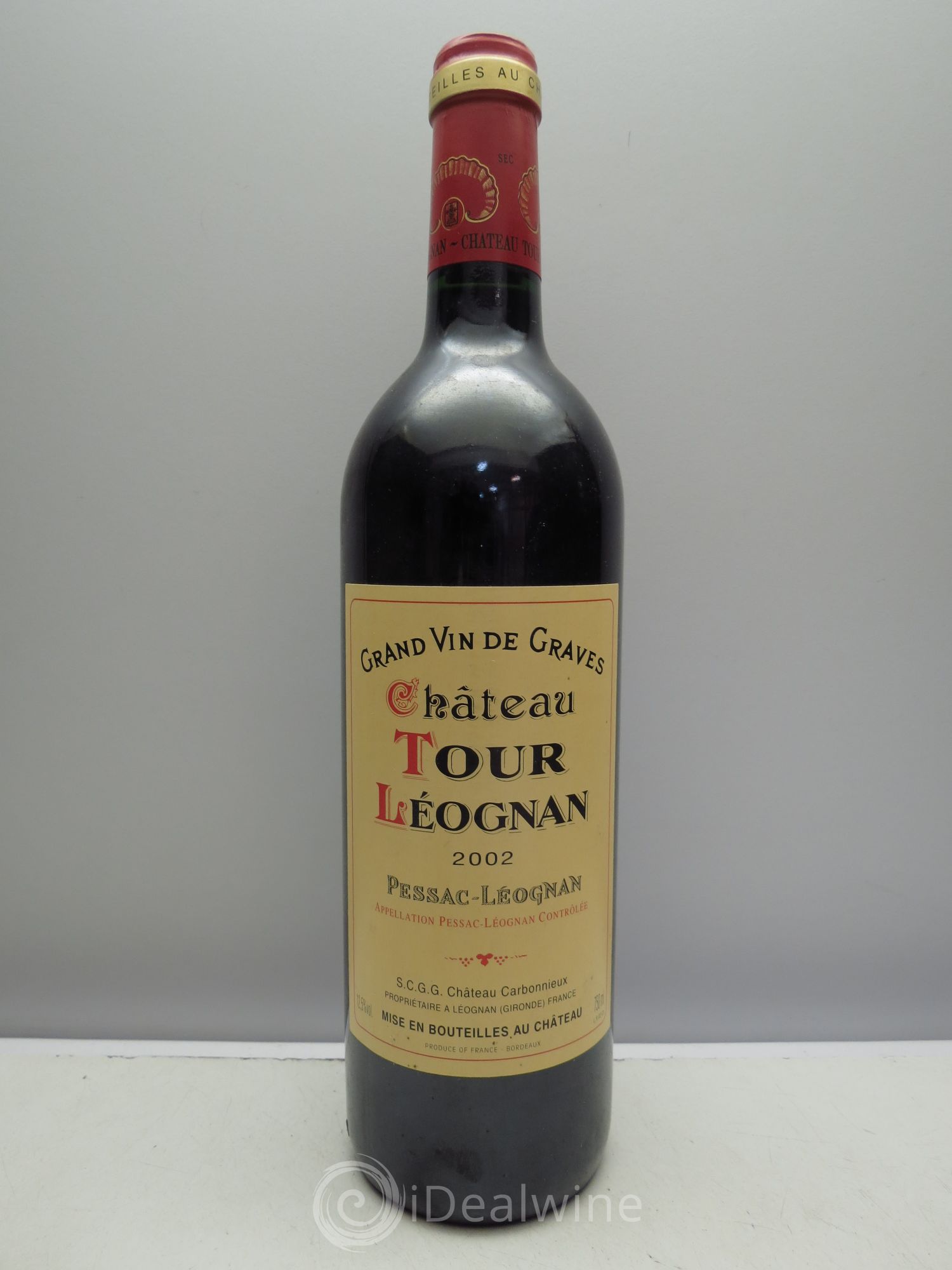 Château Tour Léognan 2002 - Lot de 1 bouteille - 0
