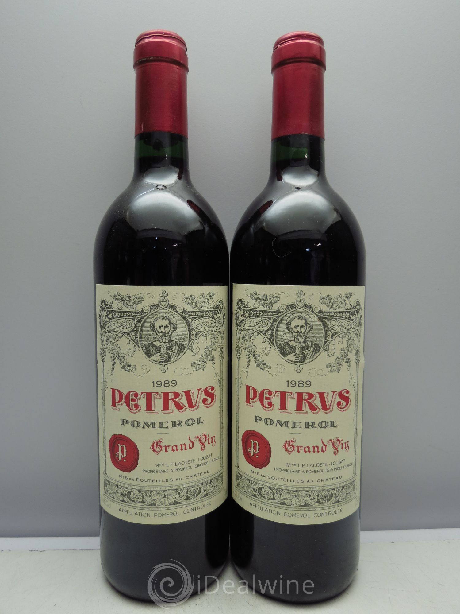Petrus 1989 - Lot de 6 bouteilles - 2