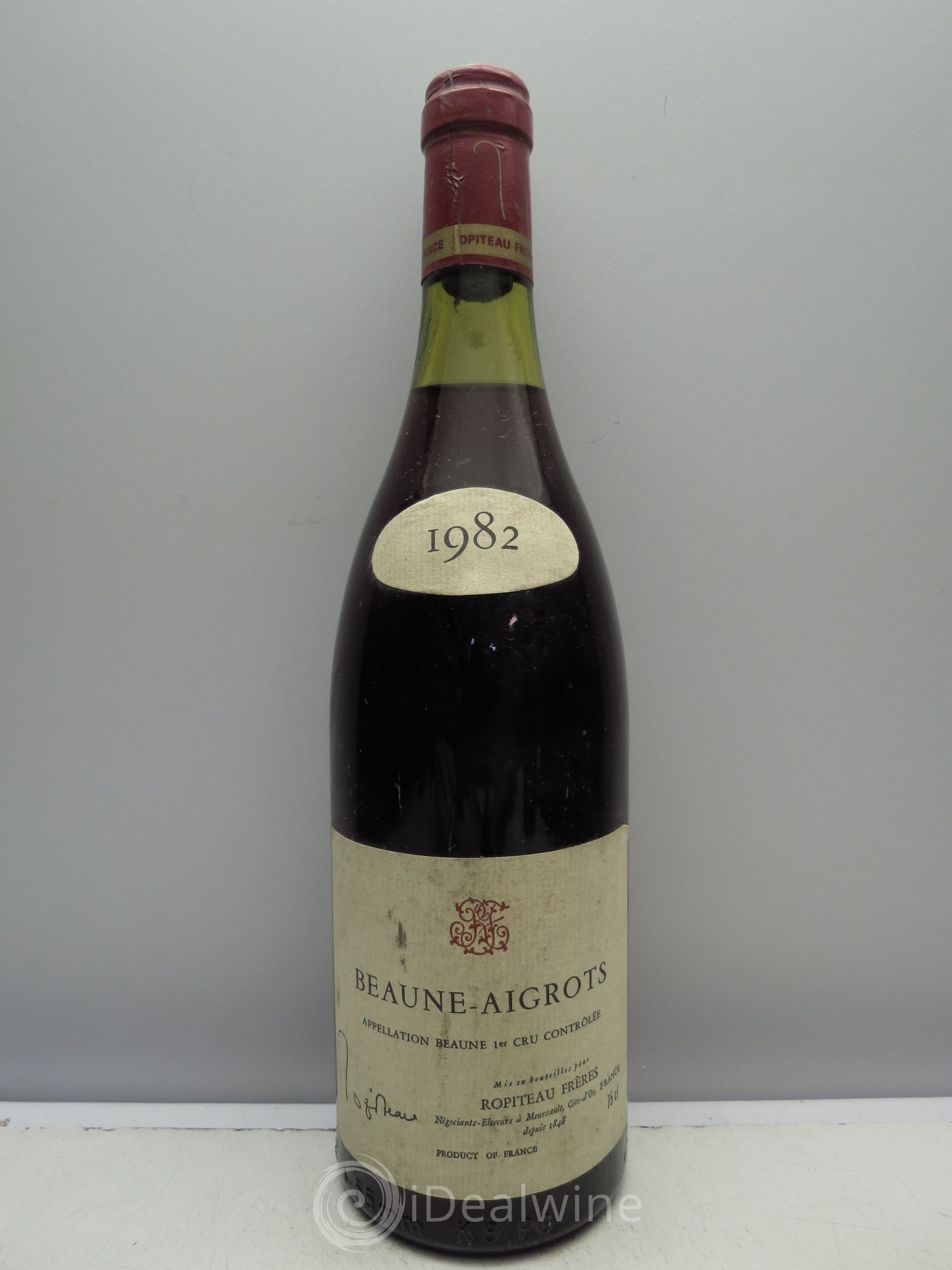 Beaune 1er Cru Ropiteau 1982 - Lot de 1 bouteille - 0
