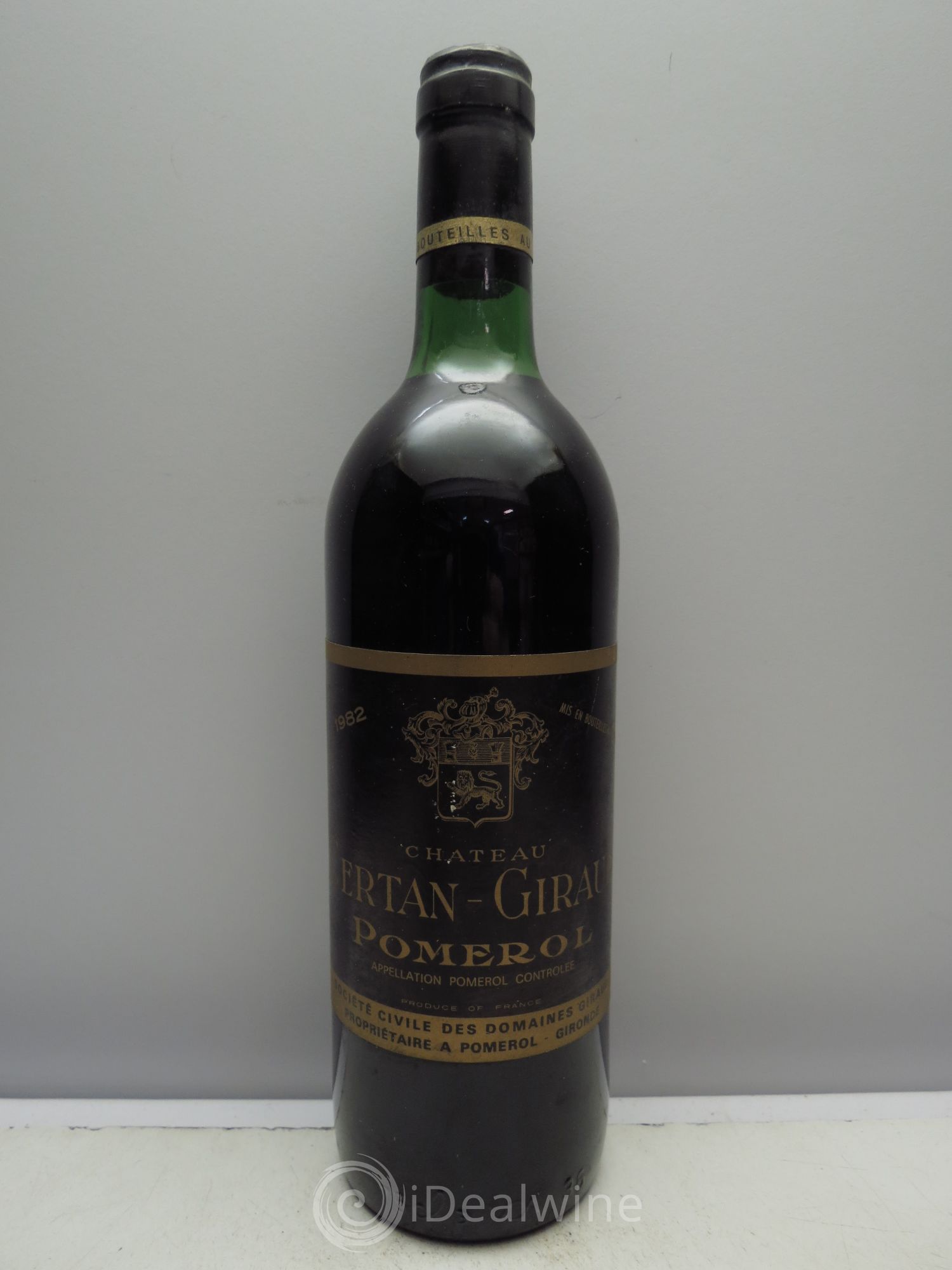 Château Certan Giraud 1982 - Lot de 1 bouteille - 0