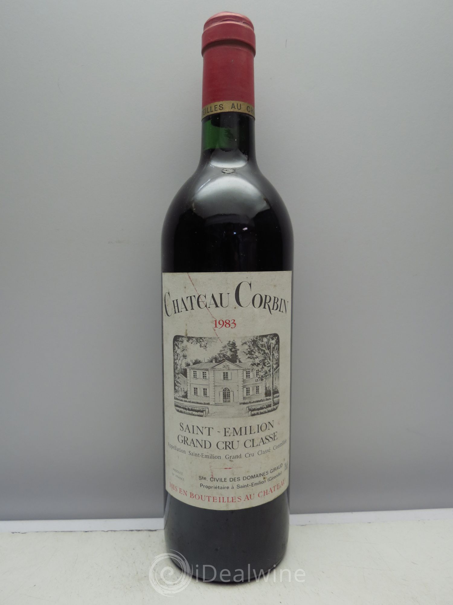 Château Corbin Grand Cru Classé 1983 - Lot de 6 bouteilles - 0