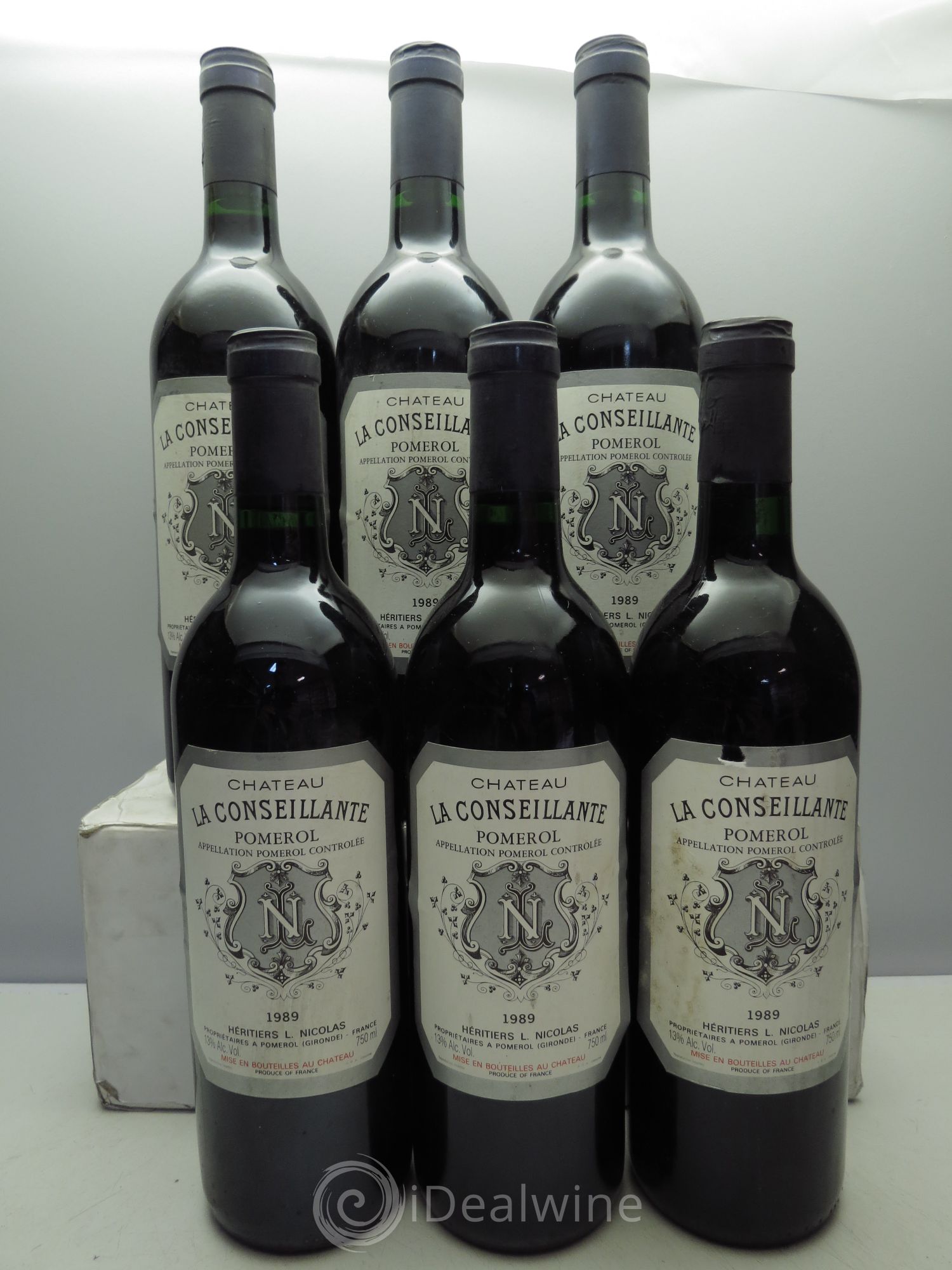 Château la Conseillante 1989 - Lot de 6 bouteilles - 0