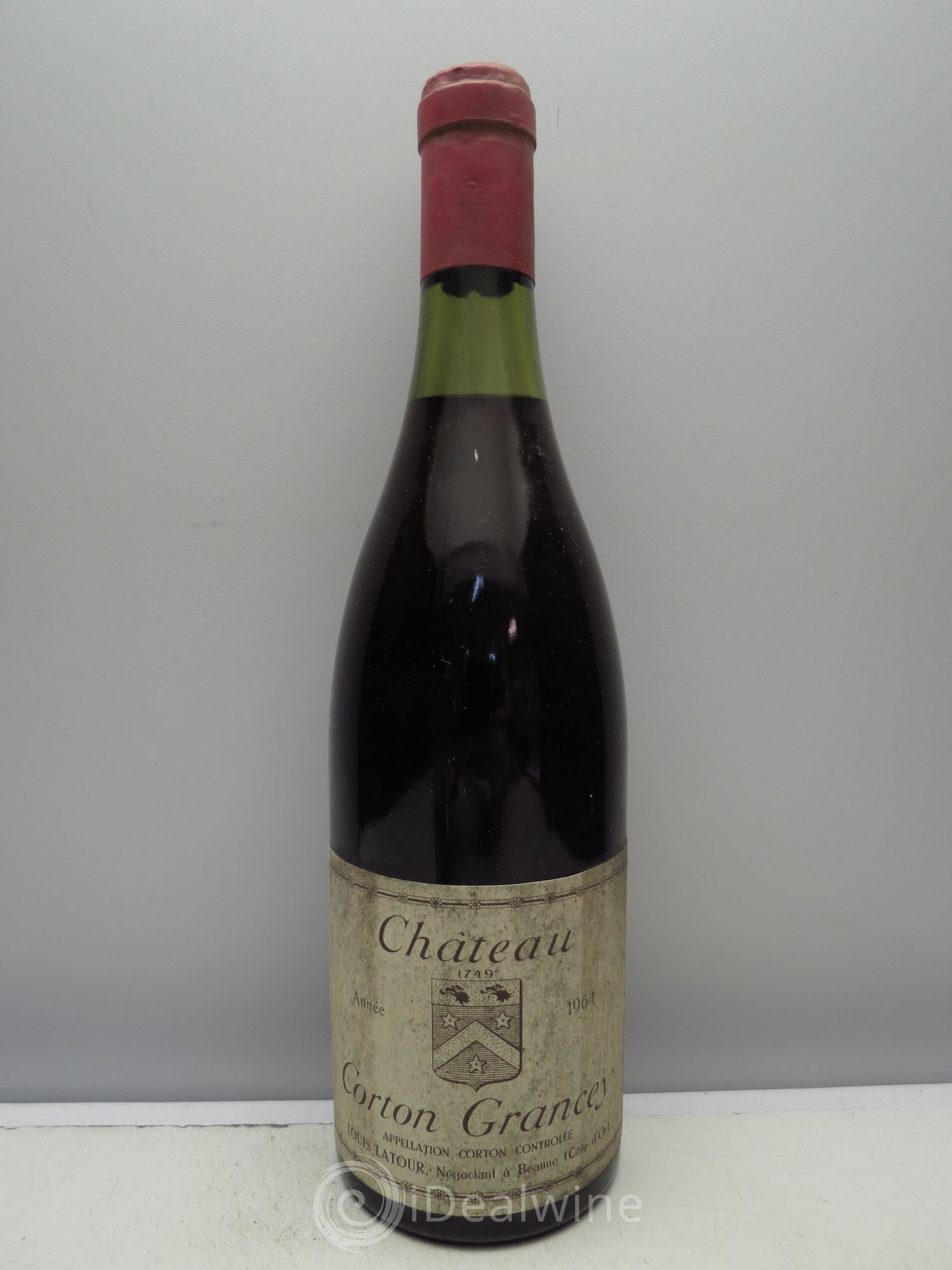 Corton Grand Cru Château Corton Grancey Louis Latour 1964 - Lot de 1 bouteille - 0