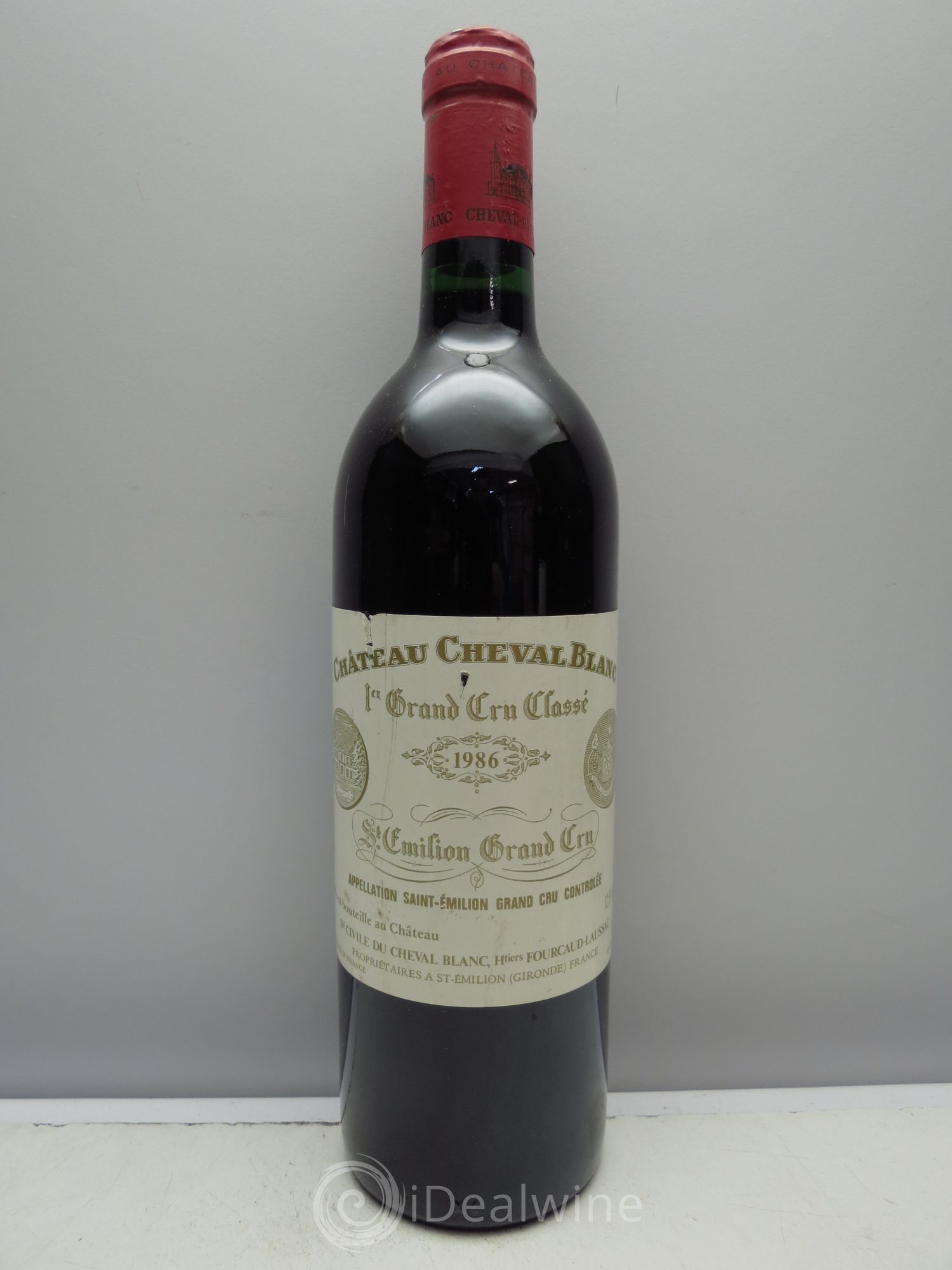 Château Cheval Blanc 1er Grand Cru Classé A 1986 - Lot de 1 bouteille - 0