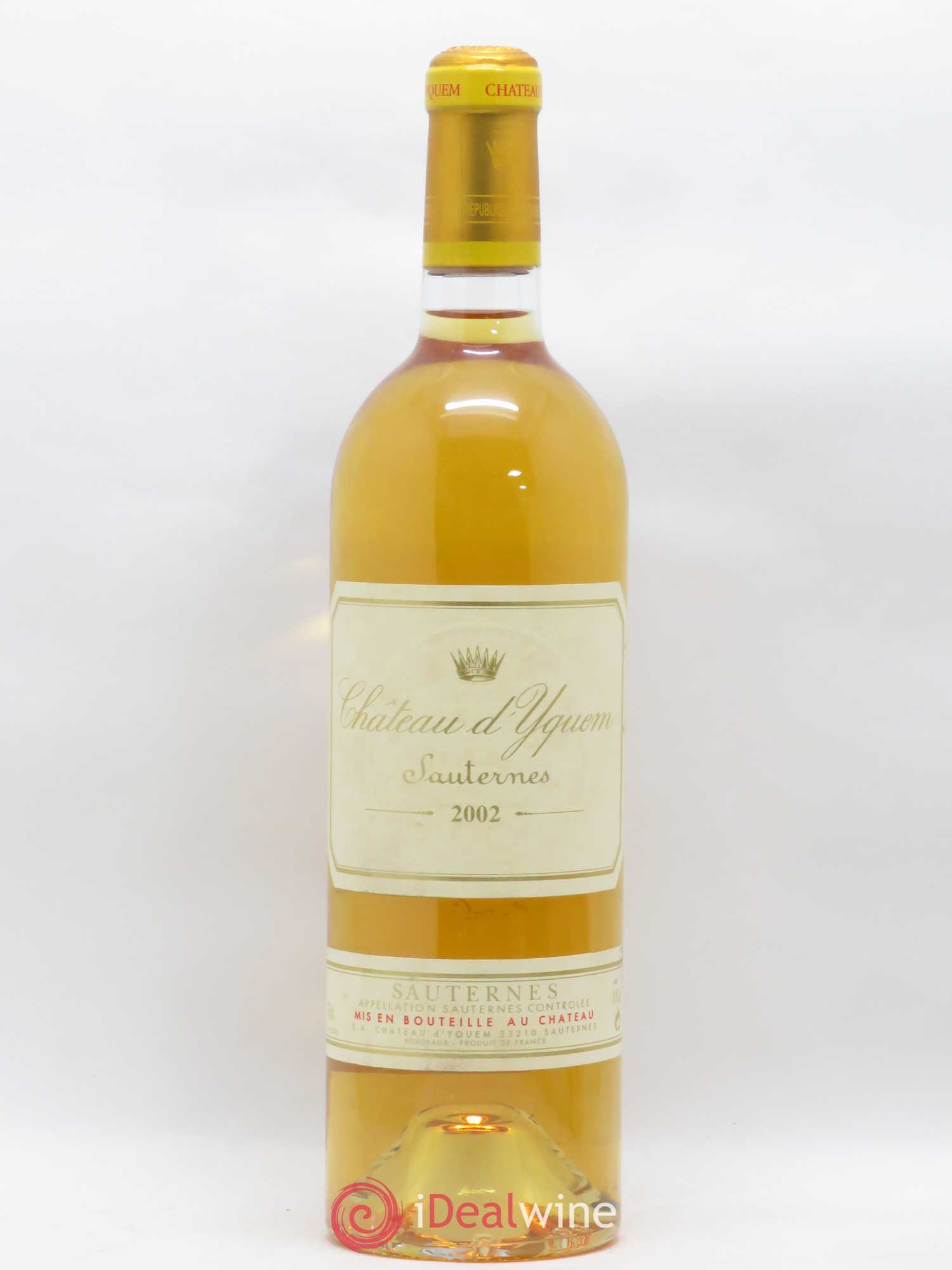 Château d' Yquem 1er Cru Classé Supérieur 2002 - Lotto di 1 bottiglia - 0