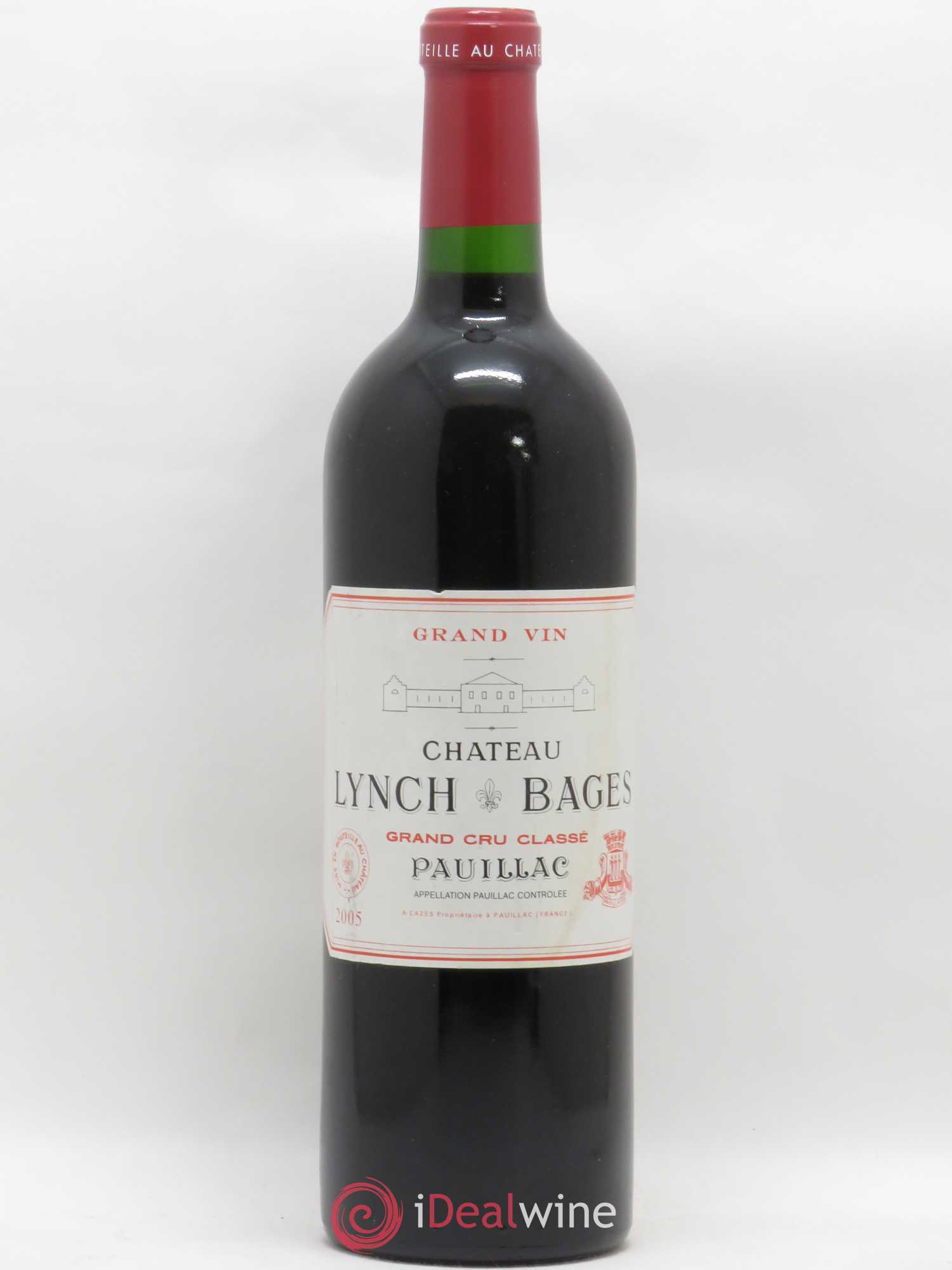 Château Lynch Bages 5ème Grand Cru Classé 2005 - Lot de 1 bouteille - 0