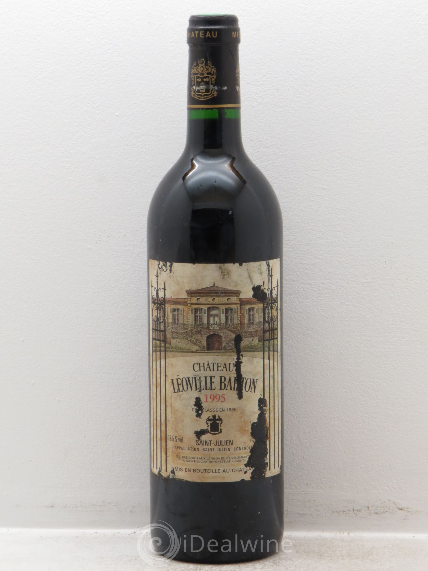 Château Léoville Barton 2ème Grand Cru Classé 1995 - Lot de 1 bouteille - 0