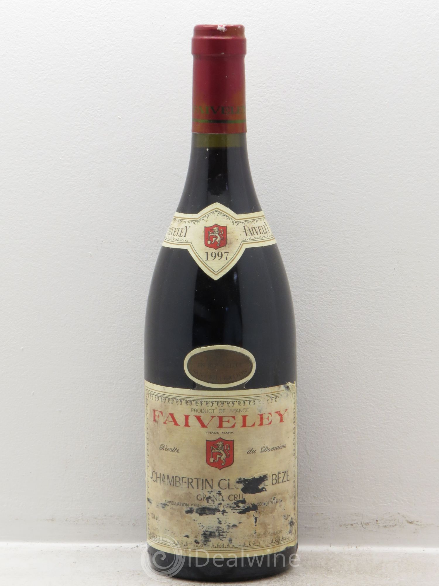 Chambertin Clos de Bèze Grand Cru Faiveley 1997 - Lot de 1 bouteille - 0