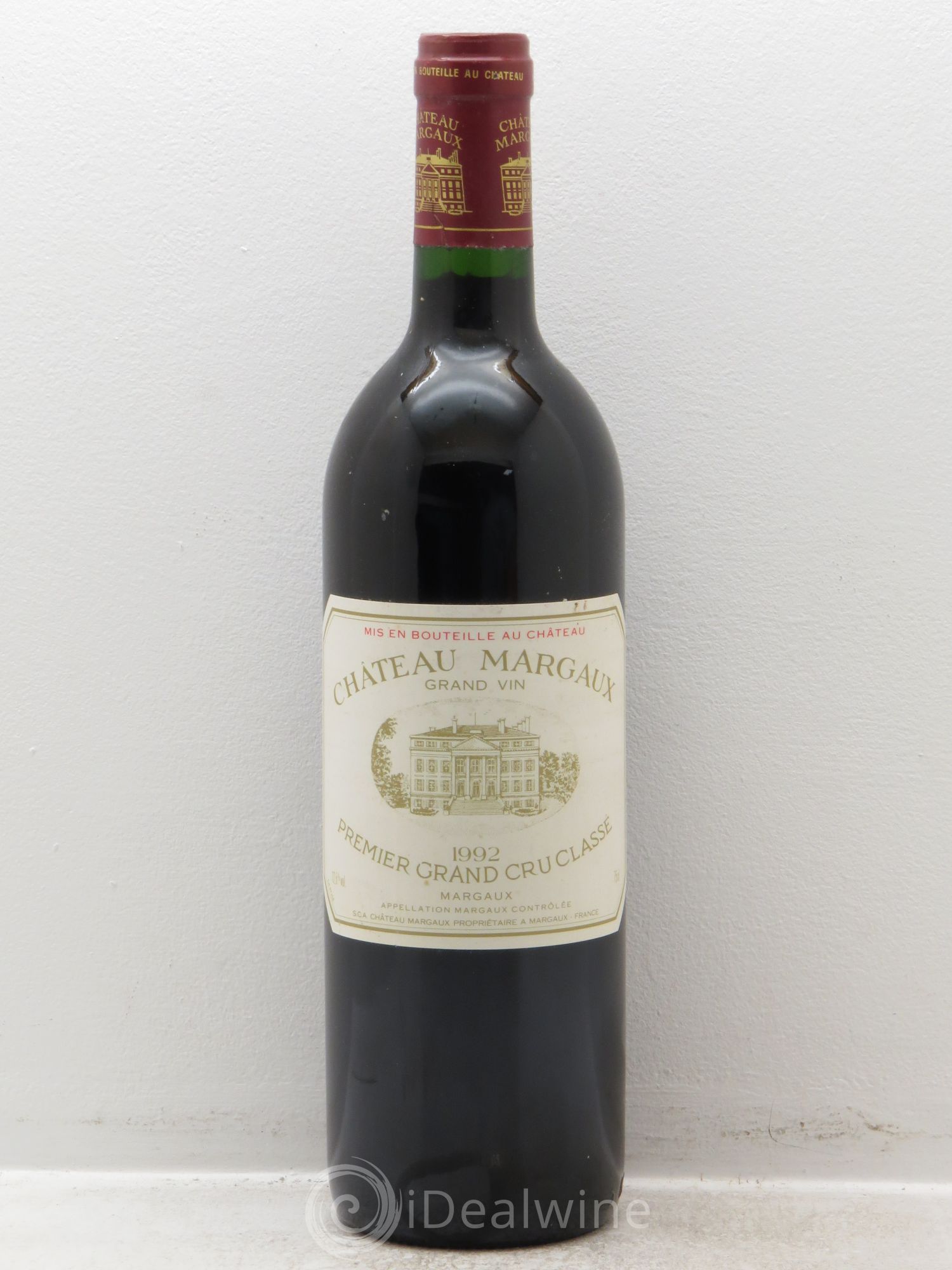 Château Margaux 1er Grand Cru Classé 1992 - Lot de 1 bouteille - 0