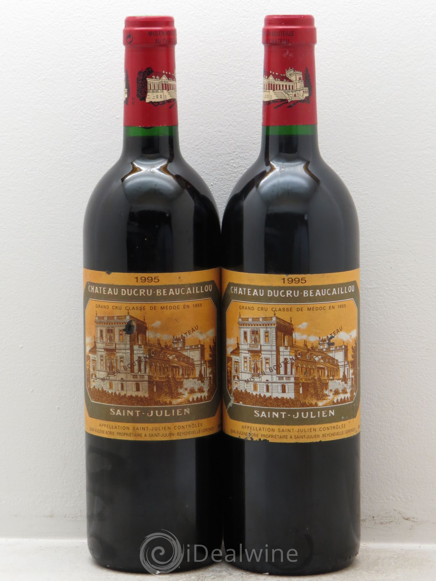 Château Ducru Beaucaillou 2ème Grand Cru Classé 1995 - Lot de 2 bouteilles - 0