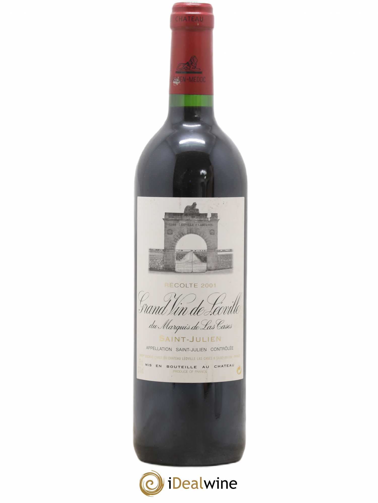 Château Léoville Las Cases 2ème Grand Cru Classé 2001 - Posten von 1 Flasche - 0