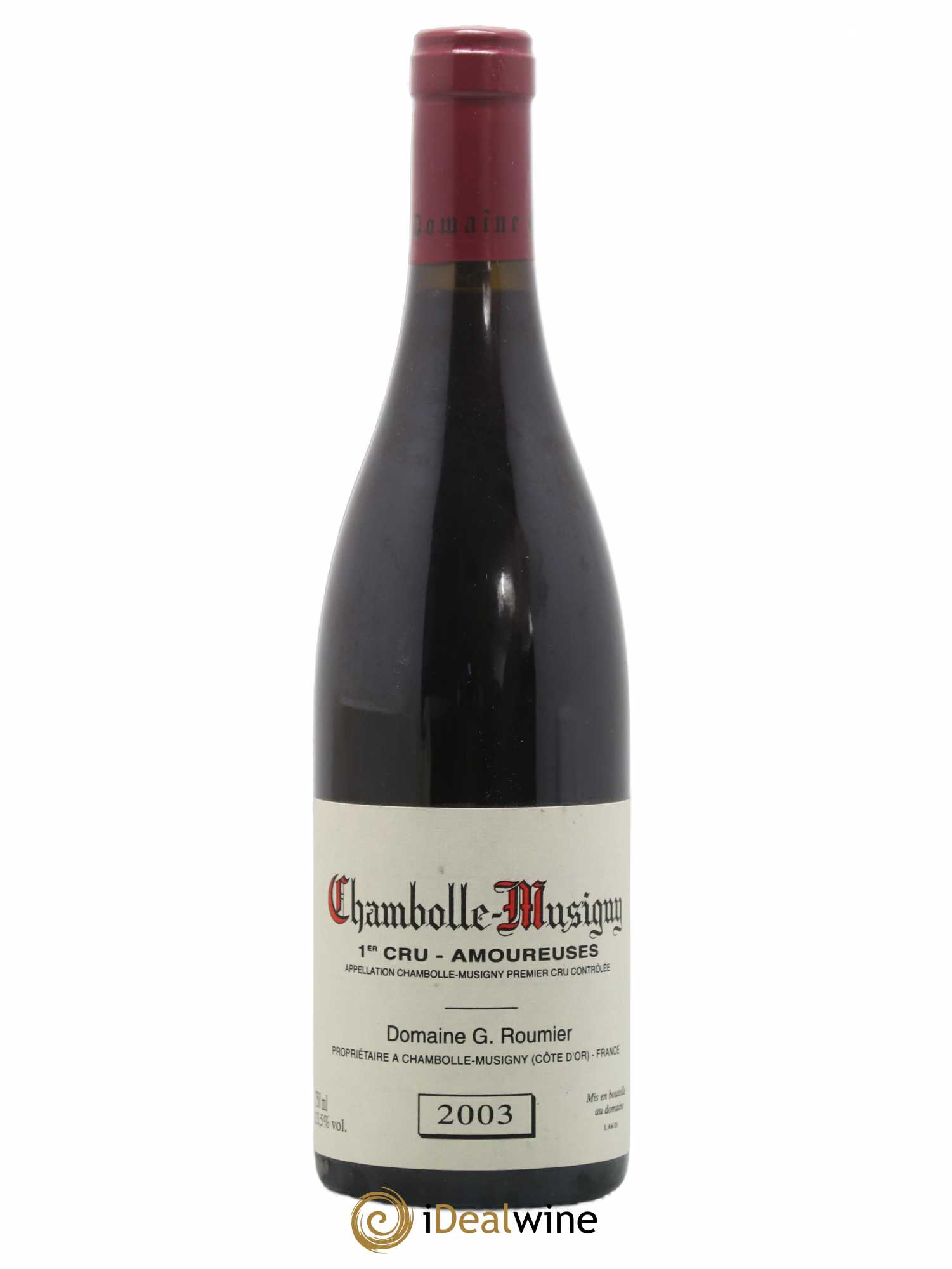 Chambolle-Musigny 1er Cru Les Amoureuses Georges Roumier (Domaine) 2003 - Lot de 1 bouteille - 0