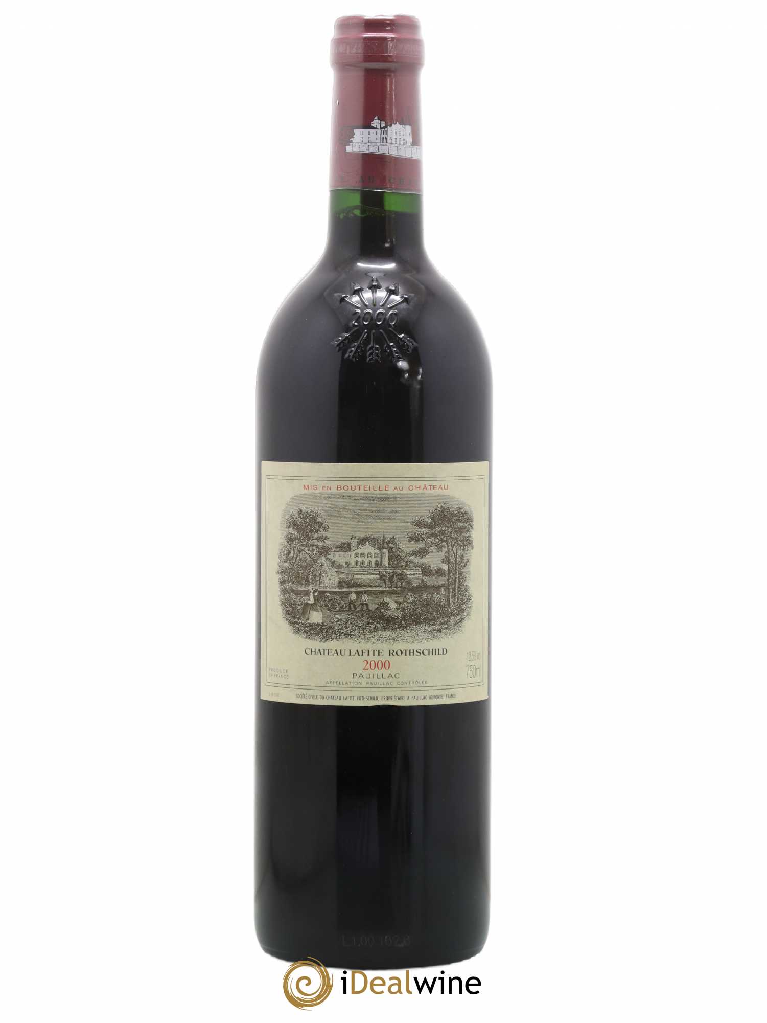 Château Lafite Rothschild 1er Grand Cru Classé 2000 - Lot de 1 bouteille - 0