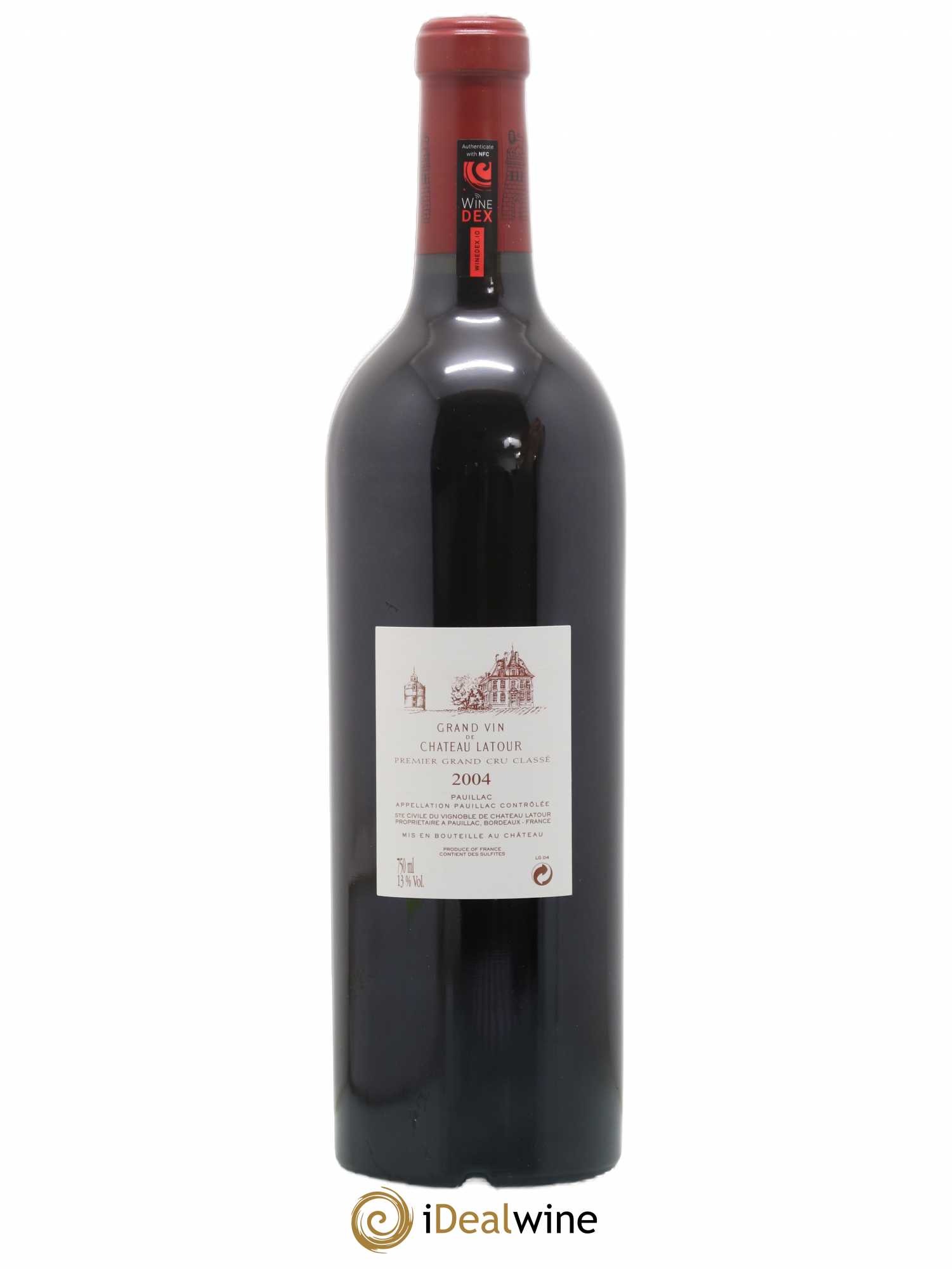 Château Latour 1er Grand Cru Classé 2004 - Lot de 1 bouteille - 1