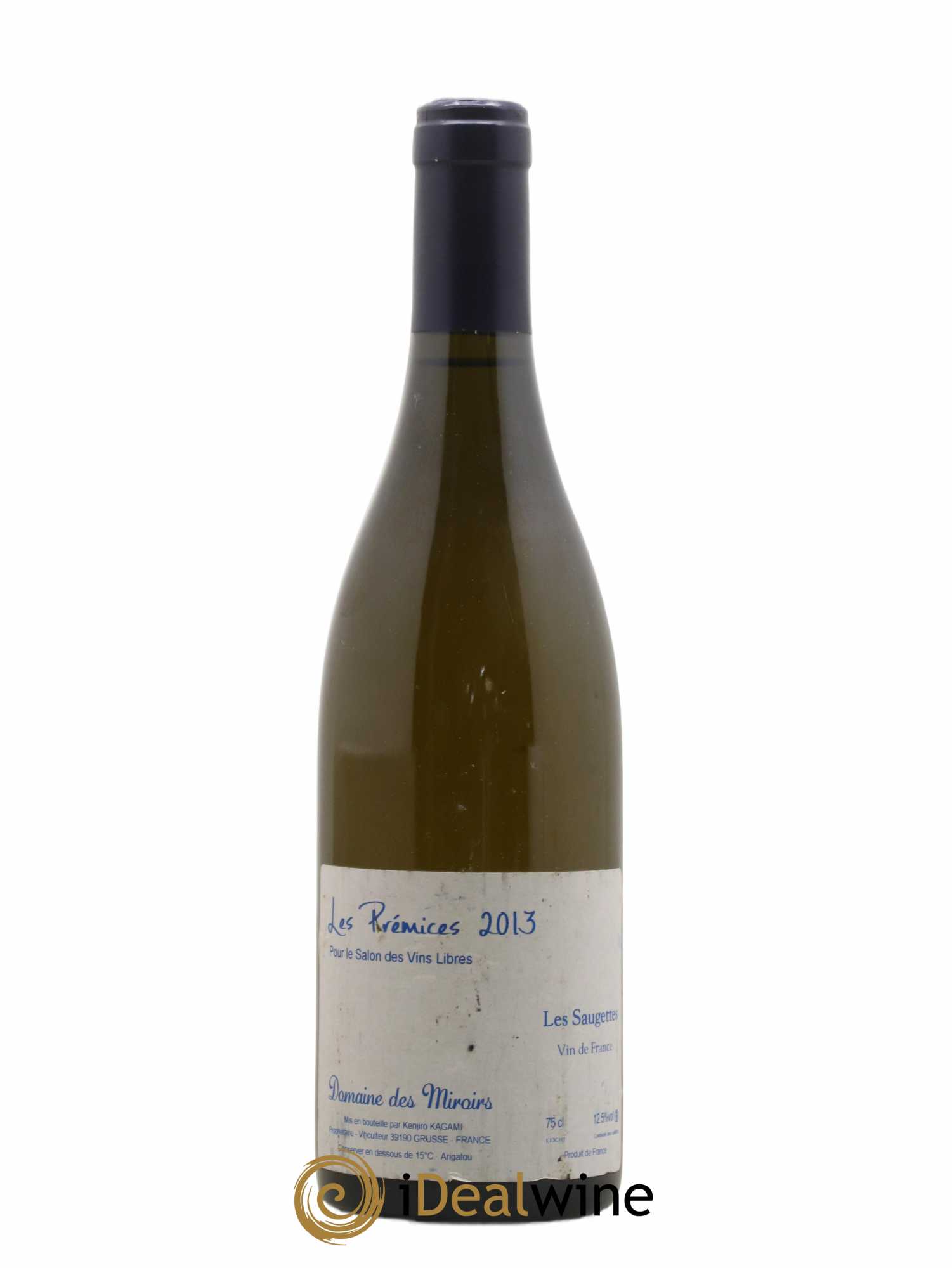 Vin de France Les Prémices Les Saugettes Kenjiro Kagami - Domaine des Miroirs 2013 - Lot de 1 bouteille - 0