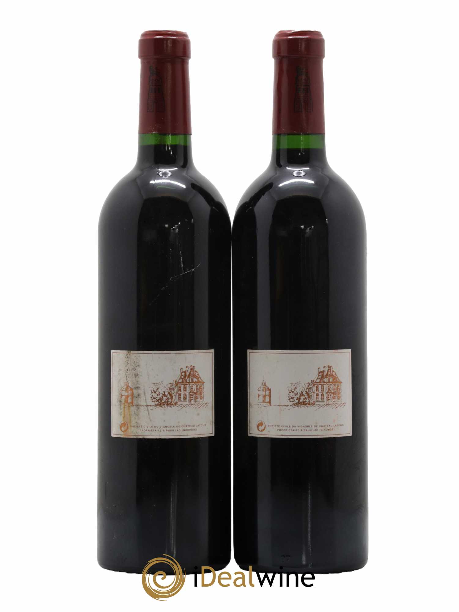 Château Latour 1er Grand Cru Classé 1998 - Lot de 2 bouteilles - 1