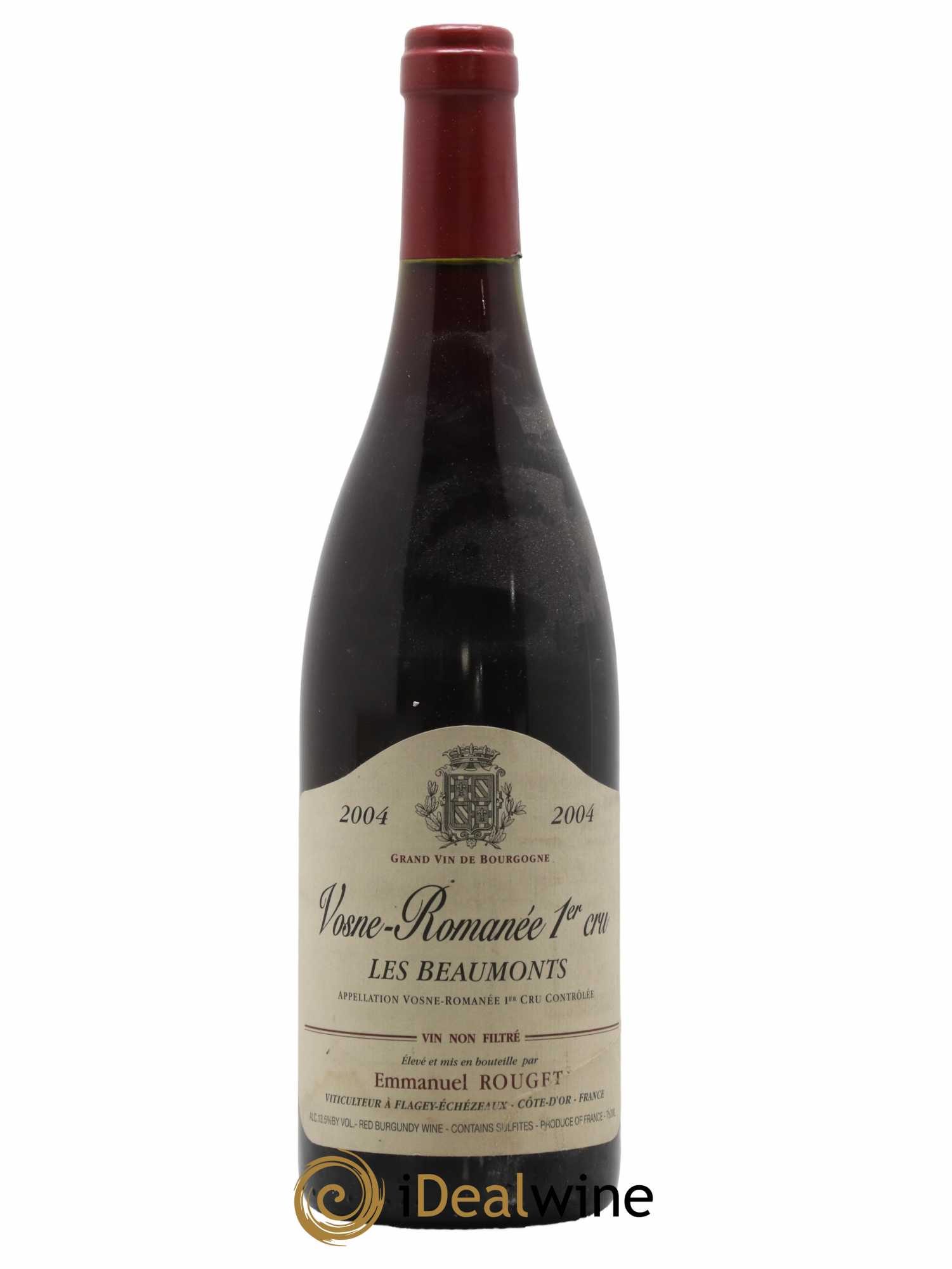 Vosne-Romanée 1er Cru Les Beaumonts Emmanuel Rouget 2004 - Lot de 1 bouteille - 0