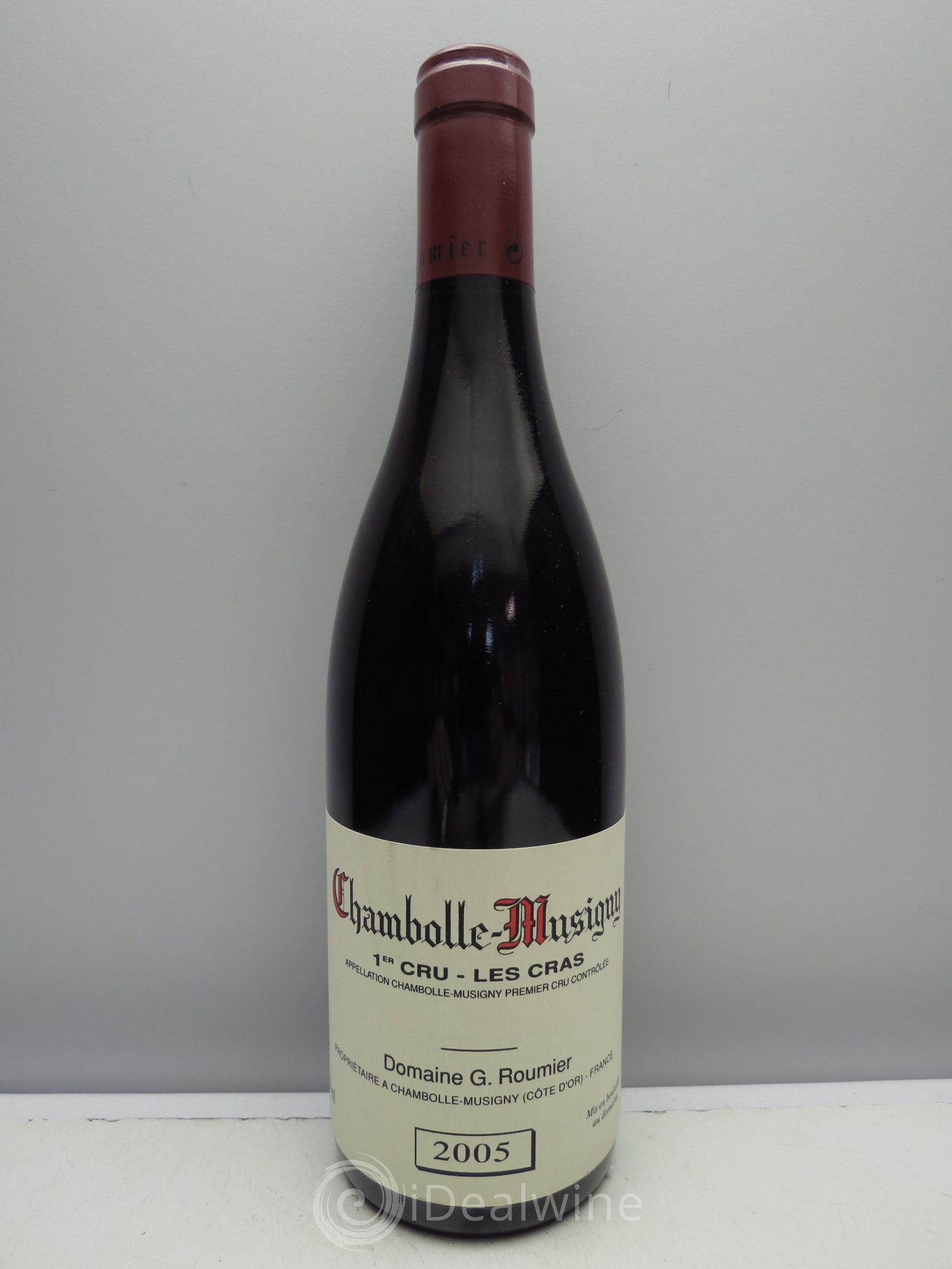 Chambolle-Musigny 1er Cru Les Cras Georges Roumier (Domaine) 2005 - Lot de 1 bouteille - 0