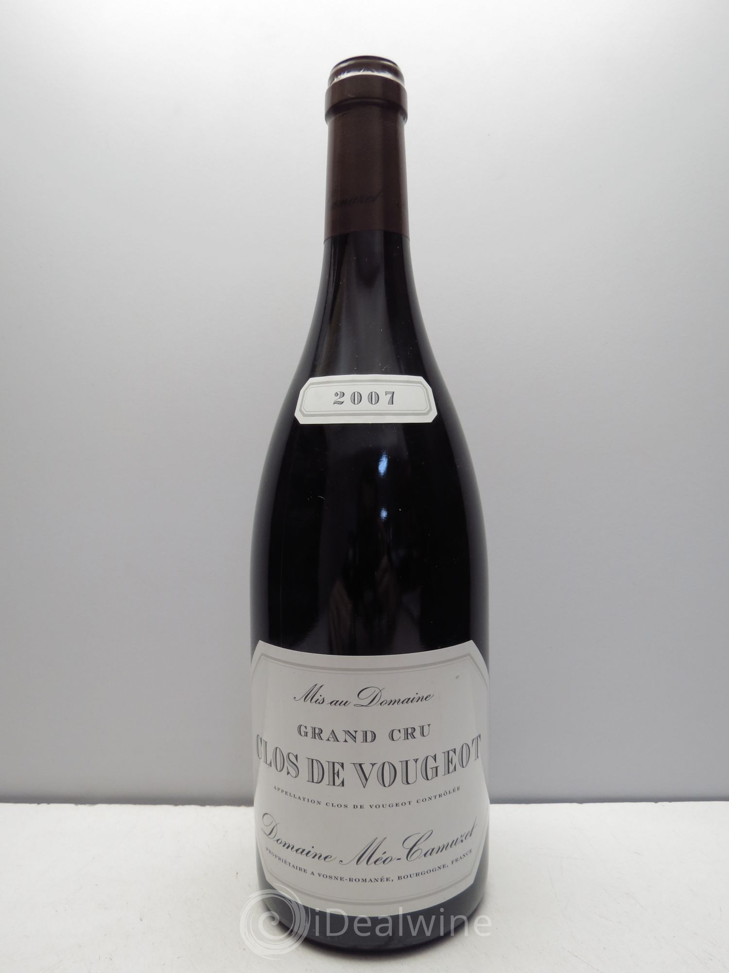 Clos de Vougeot Grand Cru Méo-Camuzet (Domaine) 2007 - Lot de 1 bouteille - 0